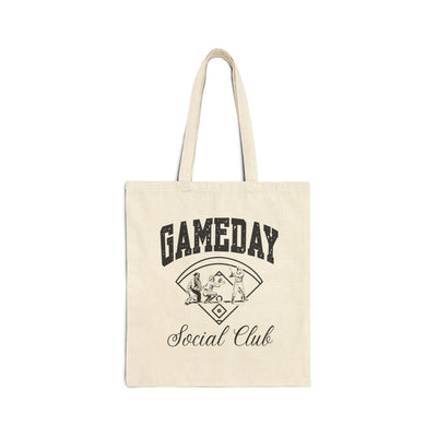 Gameday Social Club Canvas Tote
