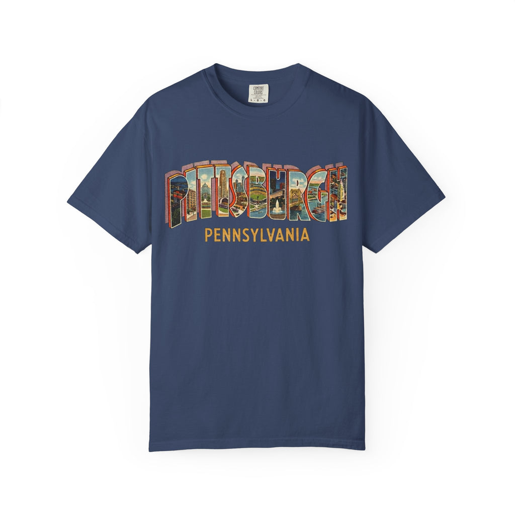 Pittsburgh Pennsylvania Vintage Postcard T-Shirt