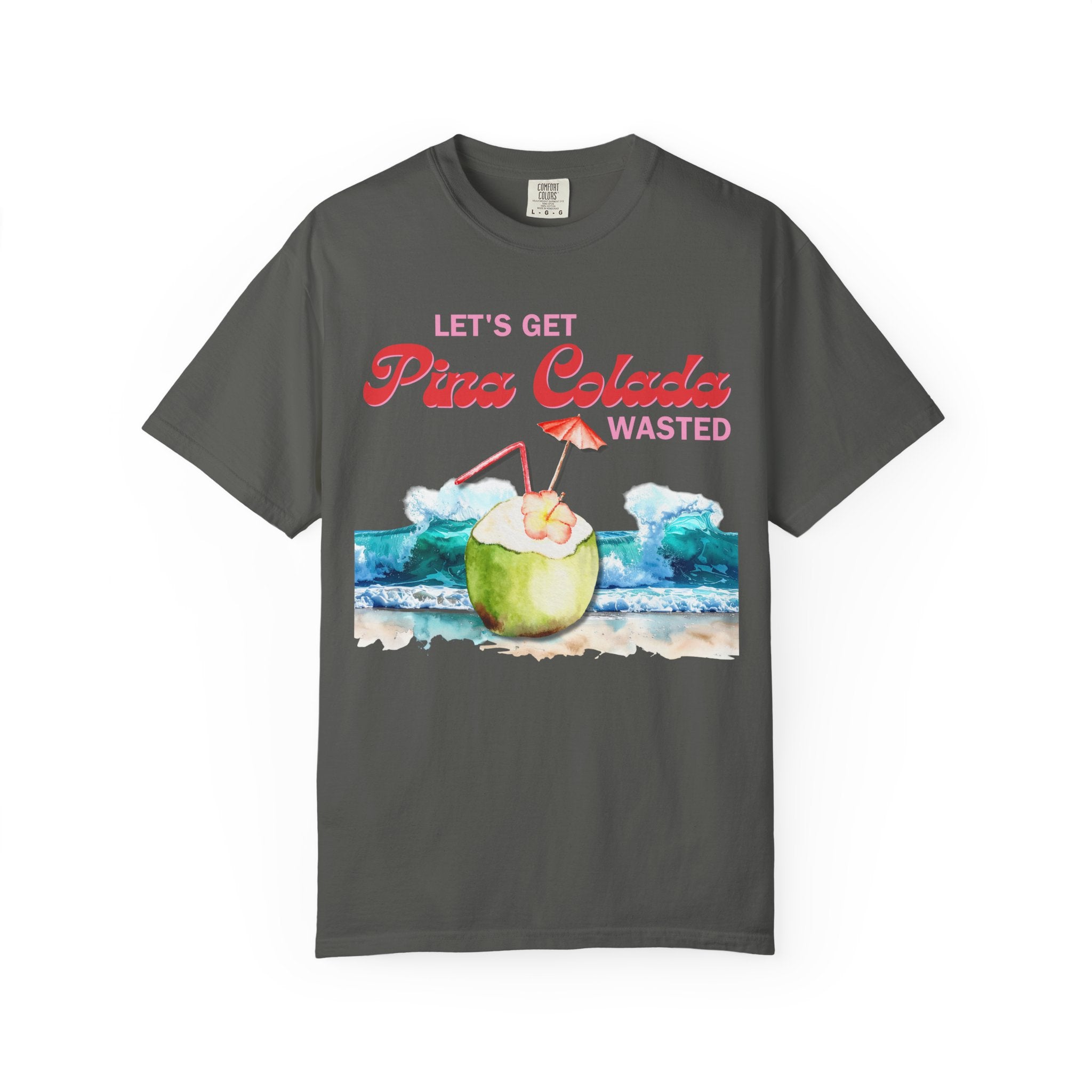 Piña Colada Wasted Vintage Wash T-Shirt