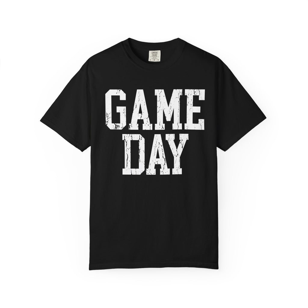 White Garment-Dyed T-Shirt — Classic Crewneck Tee