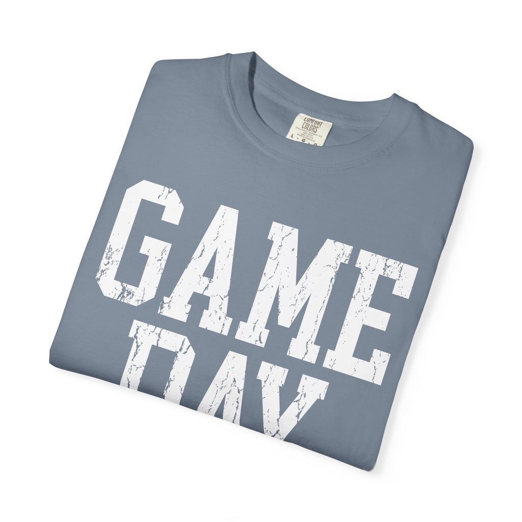 White Garment-Dyed T-Shirt — Classic Crewneck Tee