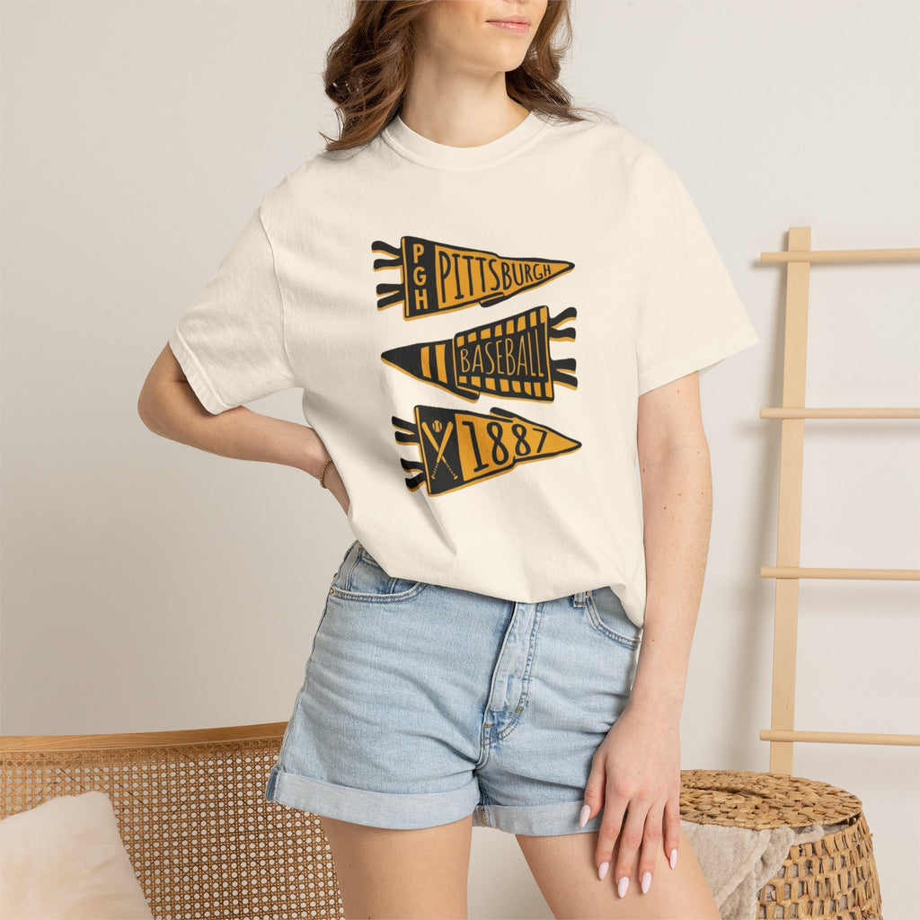 Pittsburgh Baseball Vintage Washed Tee
