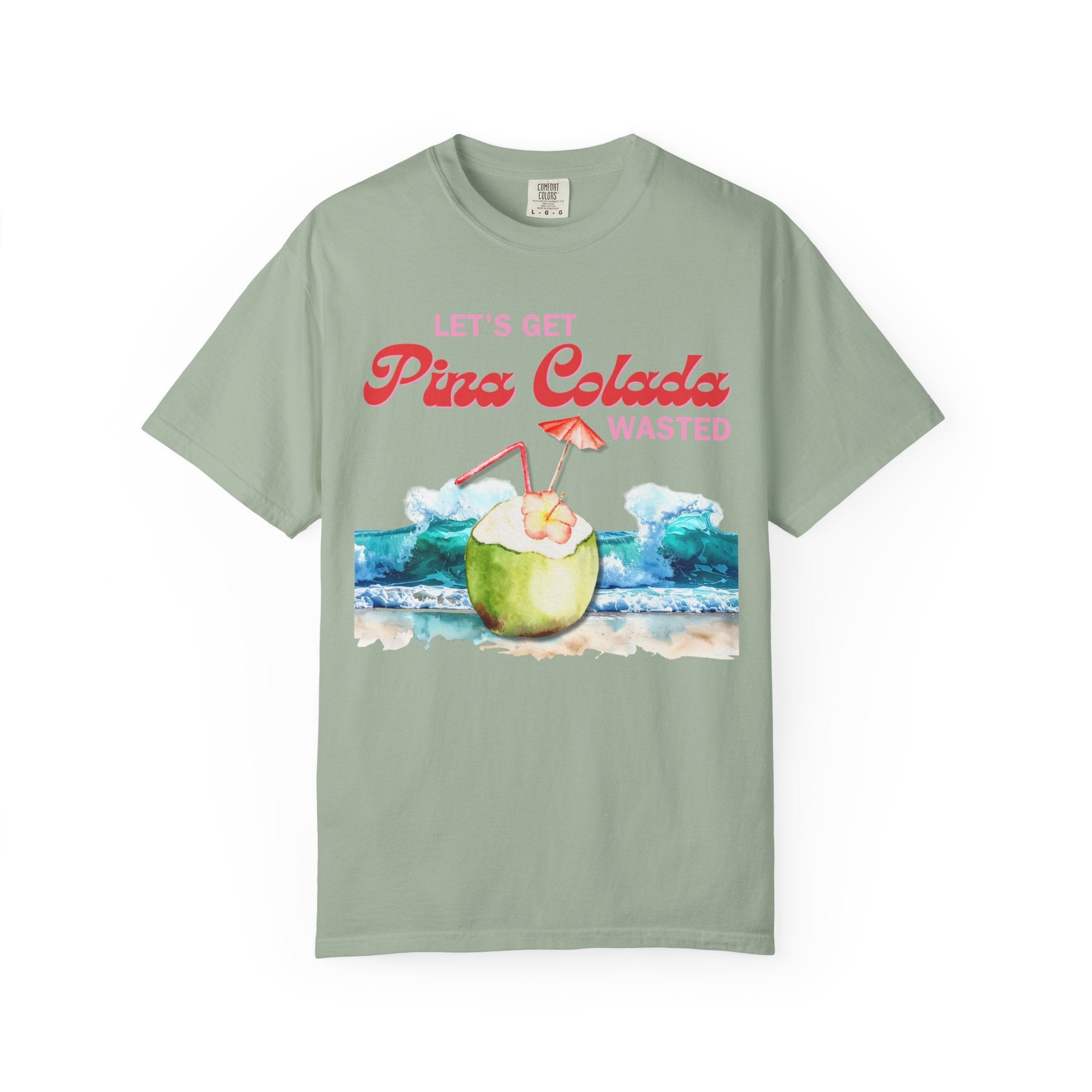 Piña Colada Wasted Vintage Wash T-Shirt