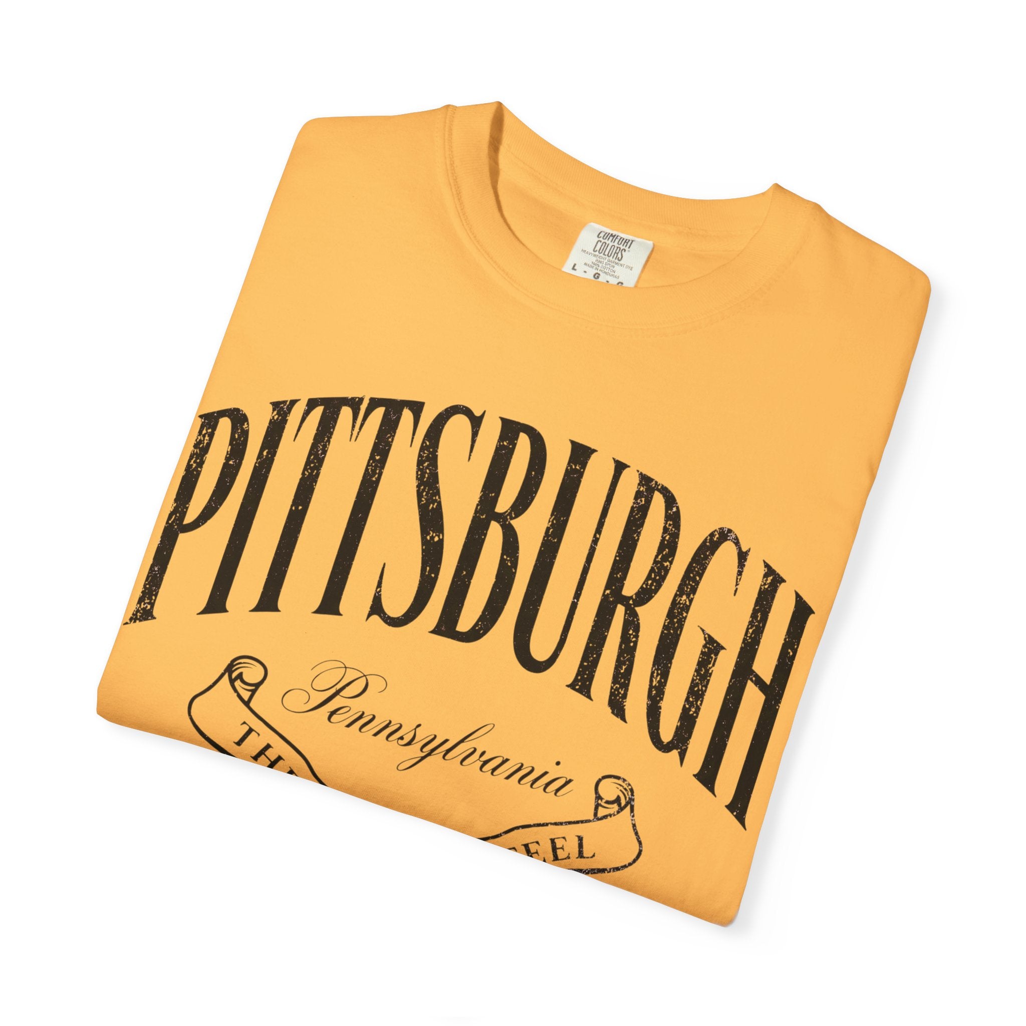 Pittsburgh Vintage Script Tee