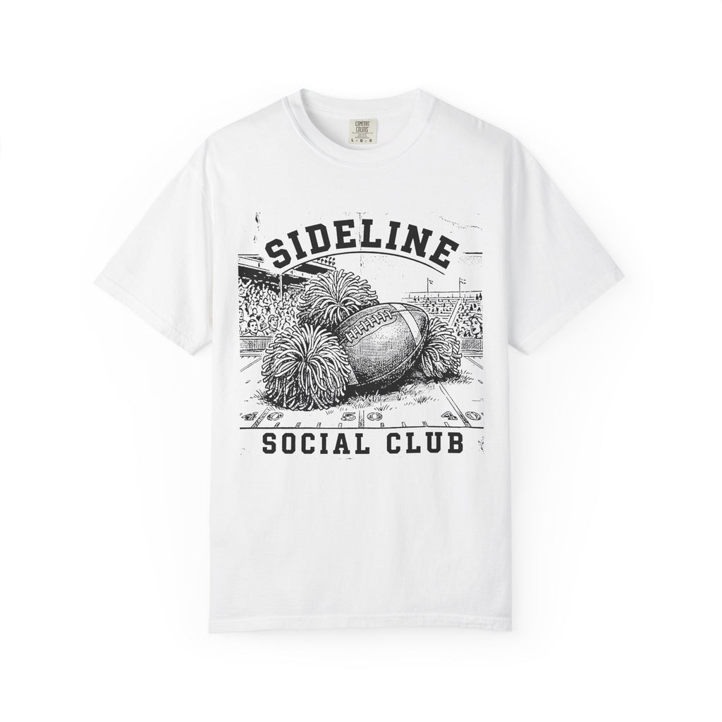 Sideline Social Club Football & Pom-Poms T-Shirt
