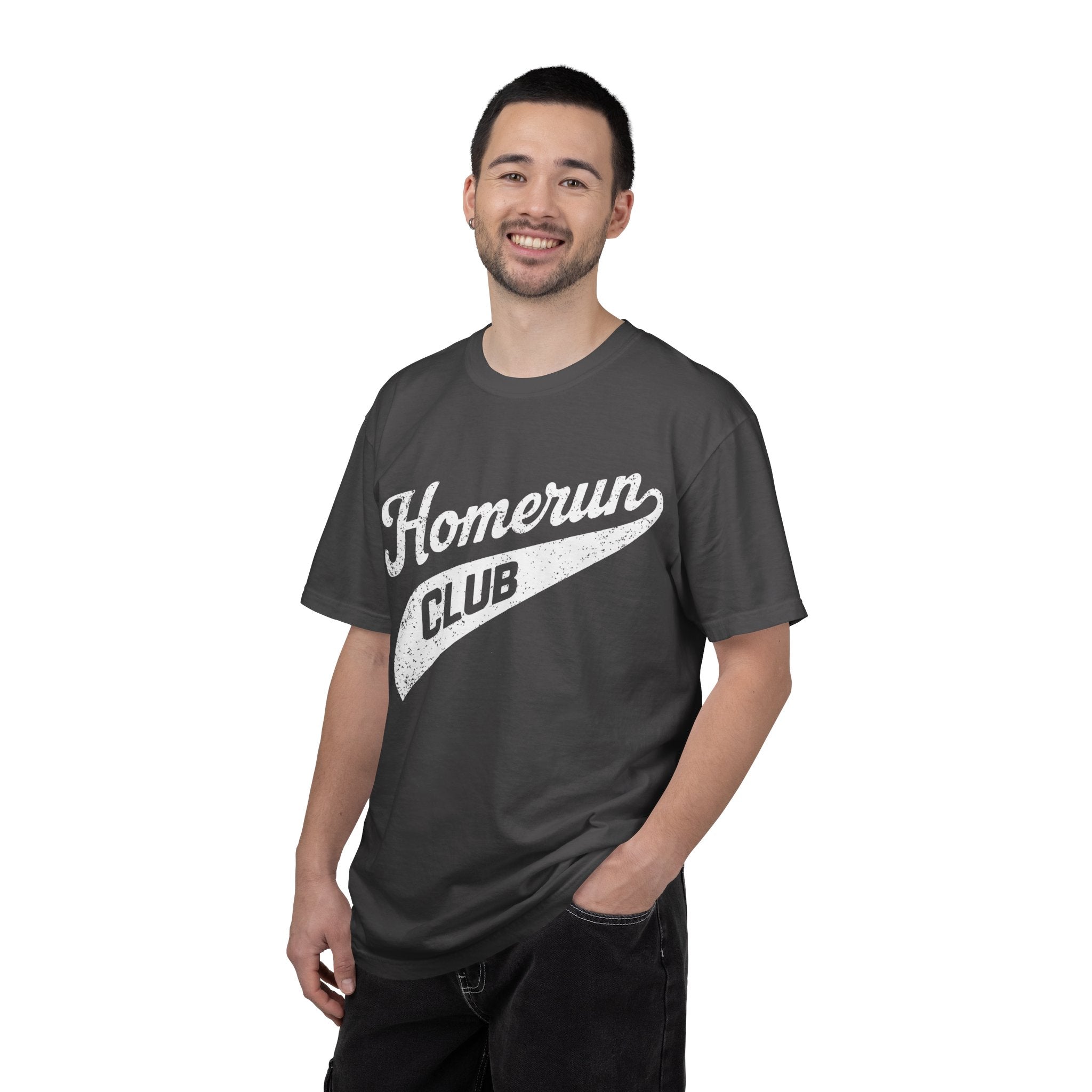 Homerun Club T-Shirt — Swing for the Fences Vintage Ballpark Tee