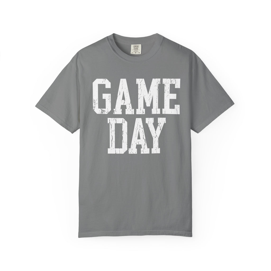 White Garment-Dyed T-Shirt — Classic Crewneck Tee