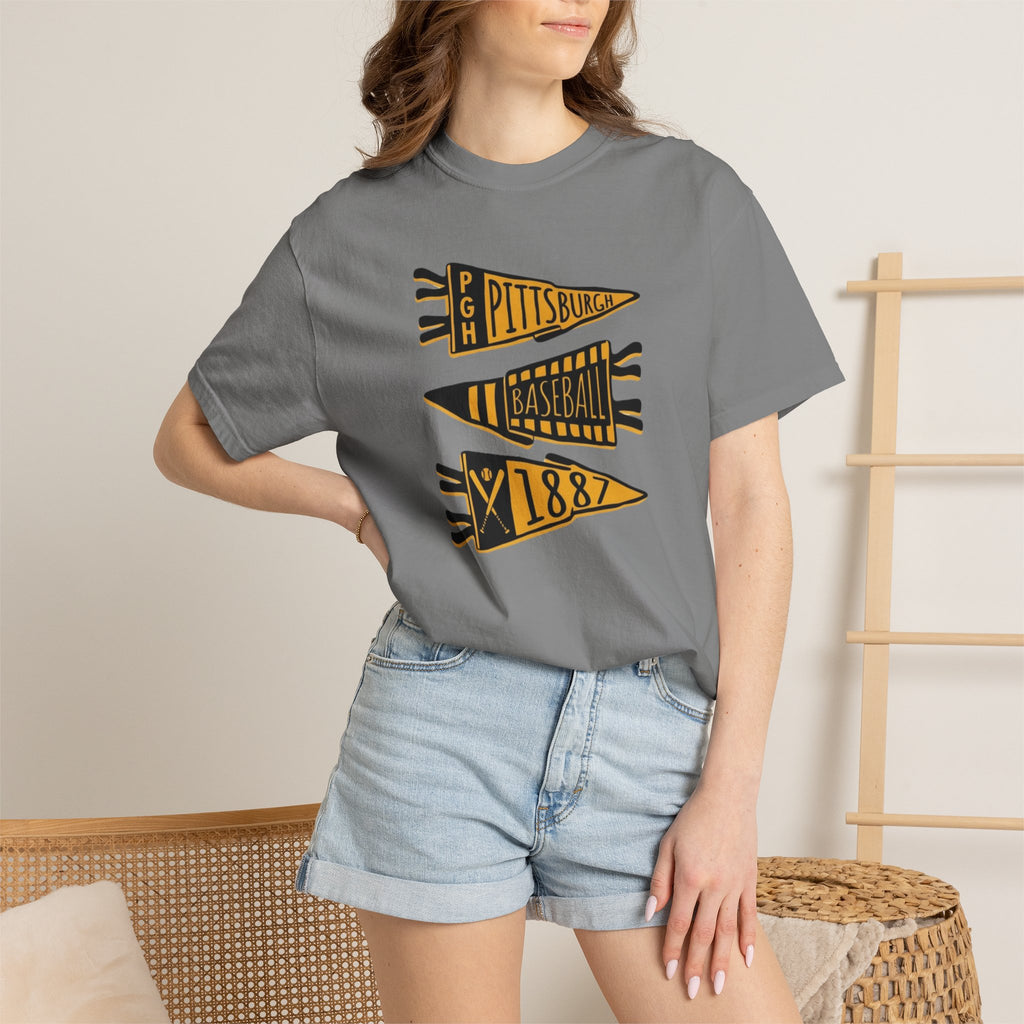 Pittsburgh Baseball Vintage Washed Tee