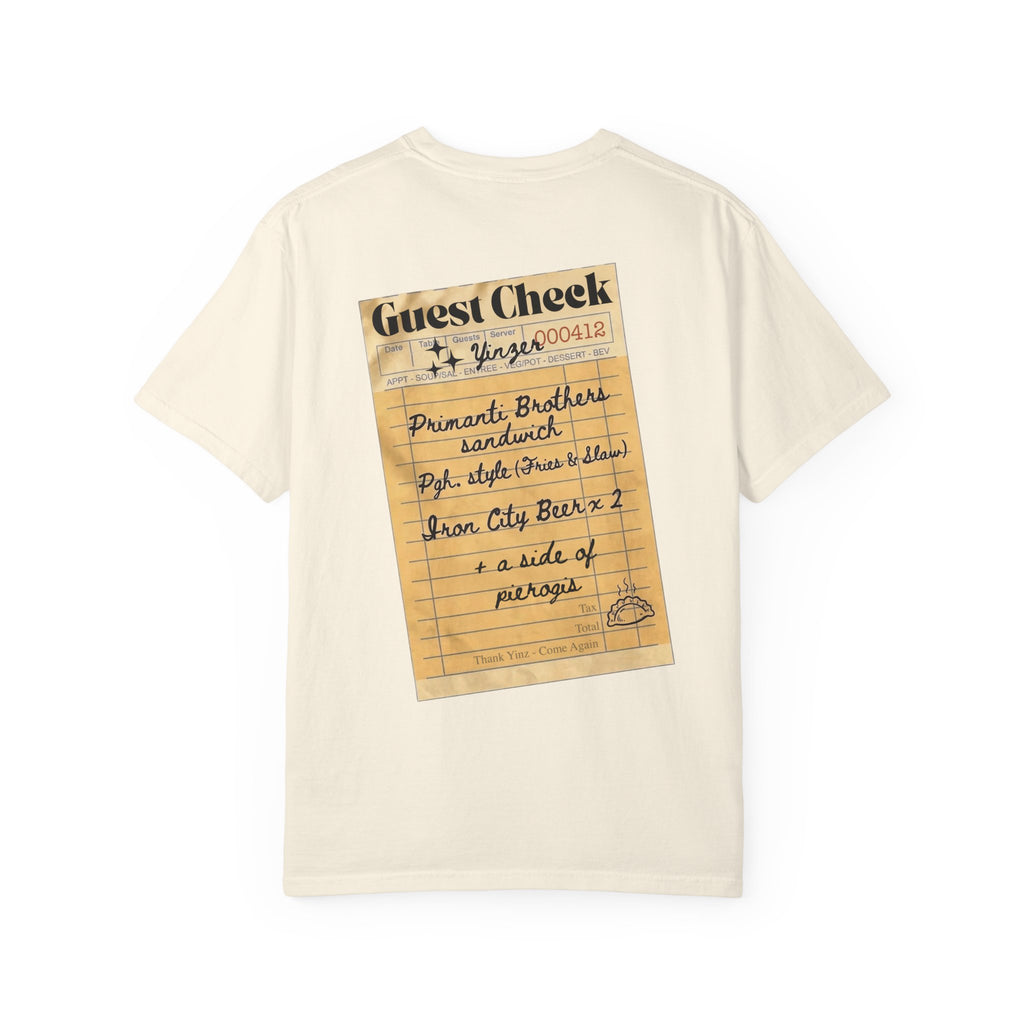 'The Burgh' Guest Check Graphic Tee