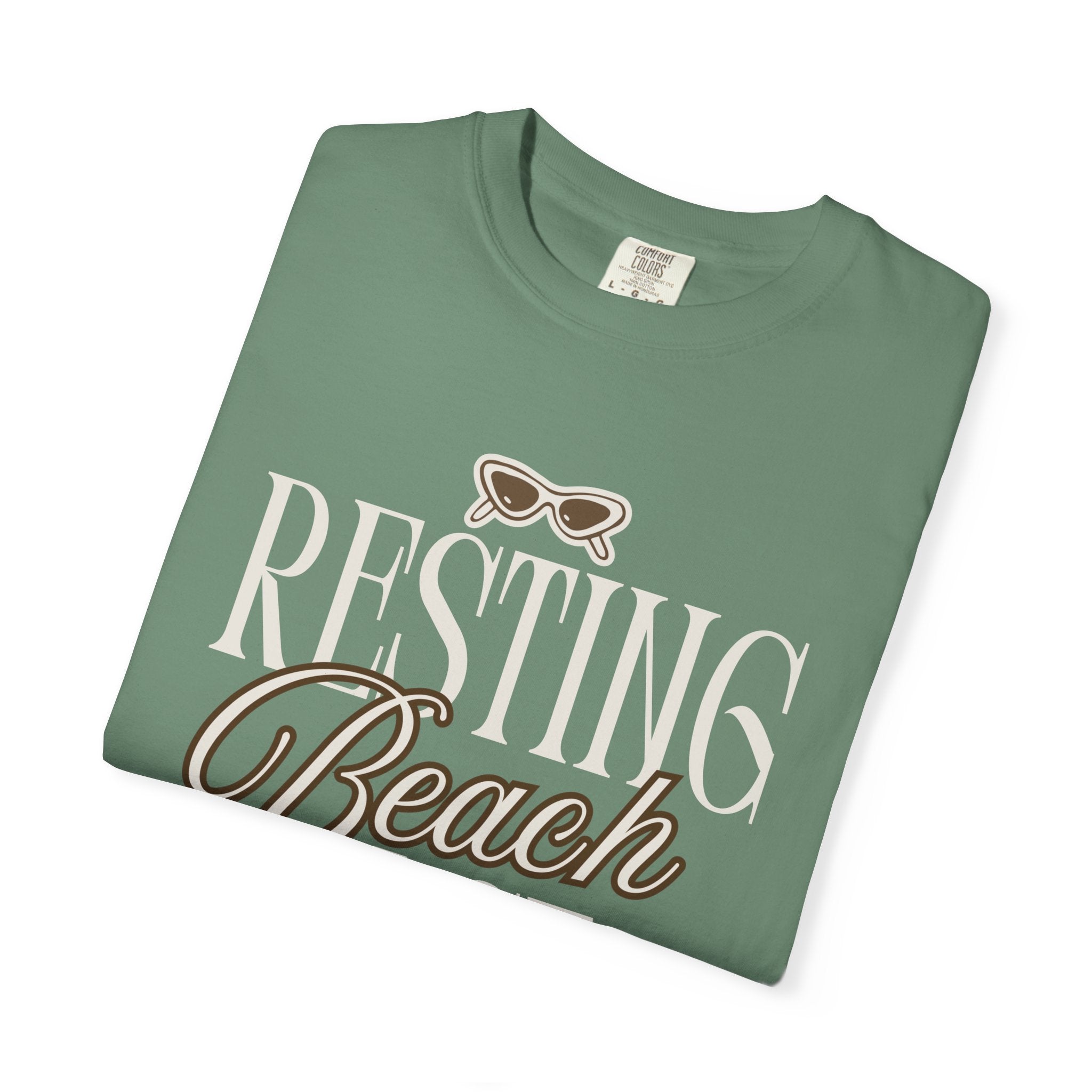Resting Beach Face Vintage Wash T-Shirt