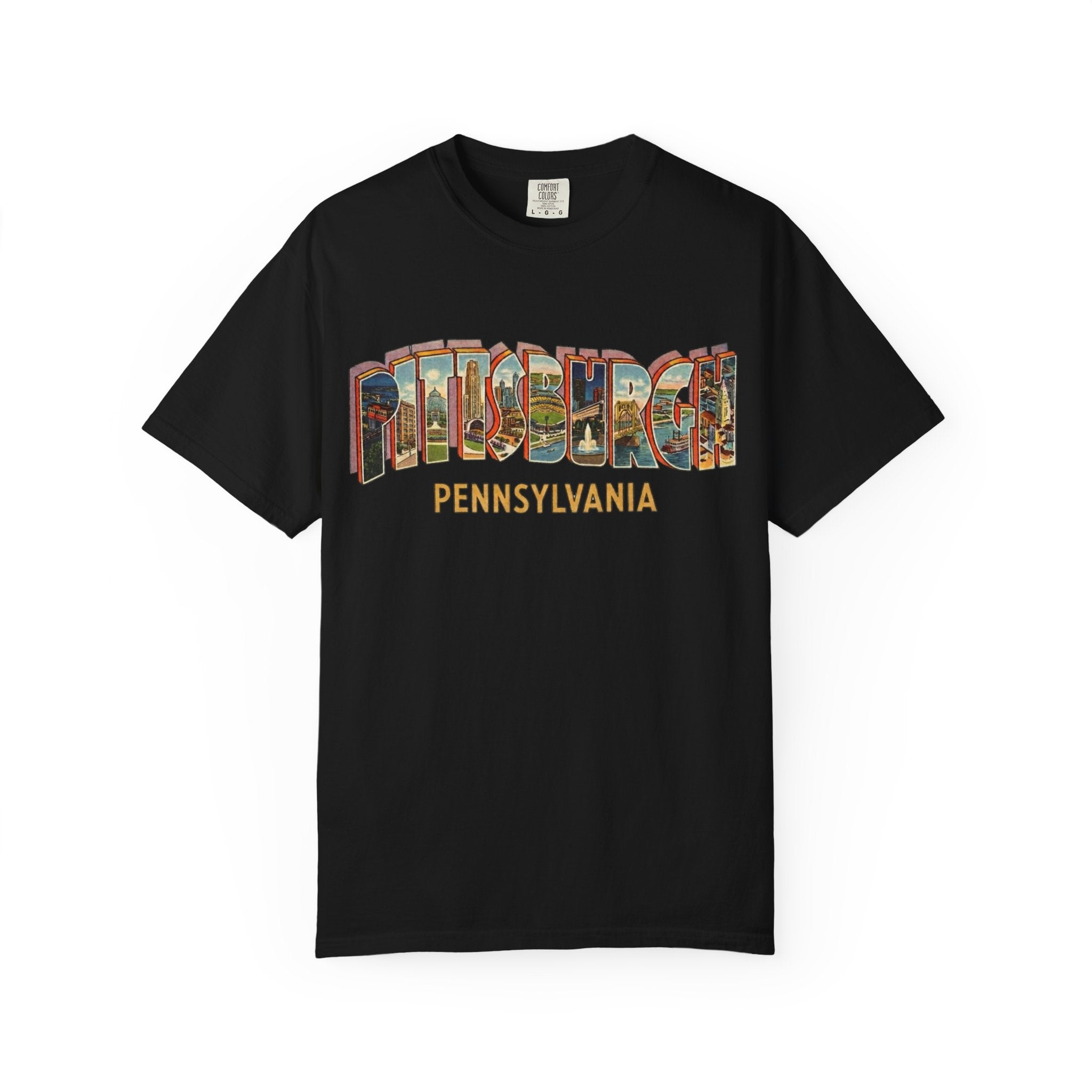 Pittsburgh Pennsylvania Vintage Postcard T-Shirt