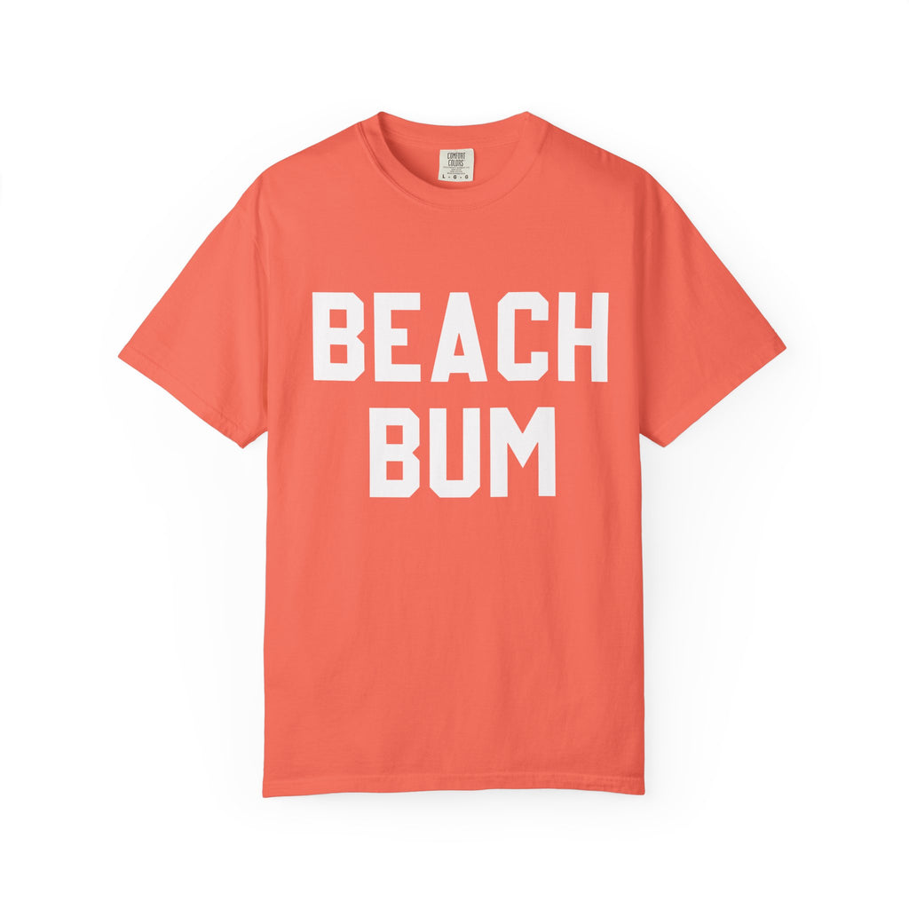 Beach Bum T-Shirt — Retro Bold Text Summer Tee