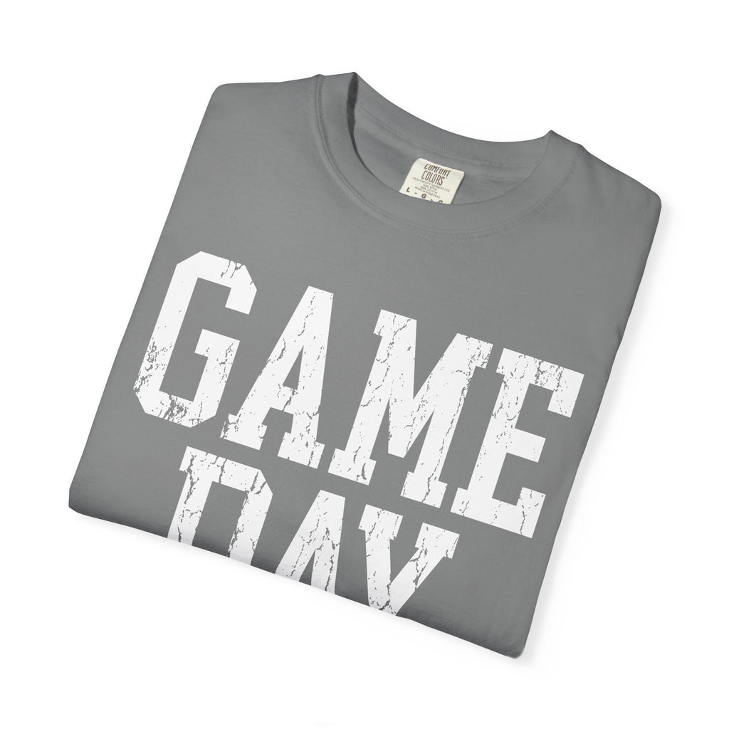 White Garment-Dyed T-Shirt — Classic Crewneck Tee