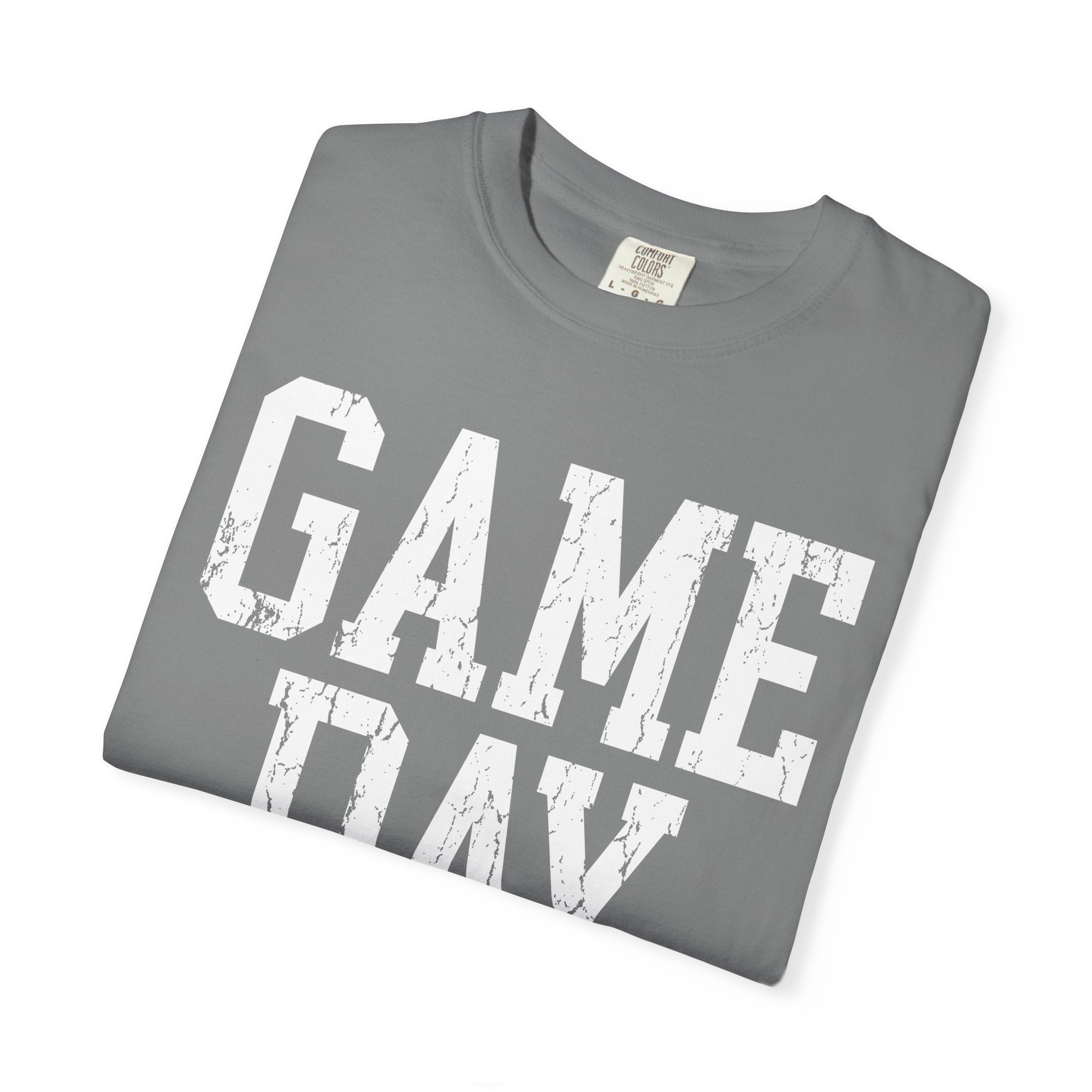 White Garment-Dyed T-Shirt — Classic Crewneck Tee