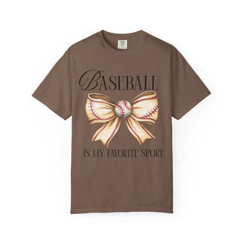 Baseball Is My Favorite Sport Tee