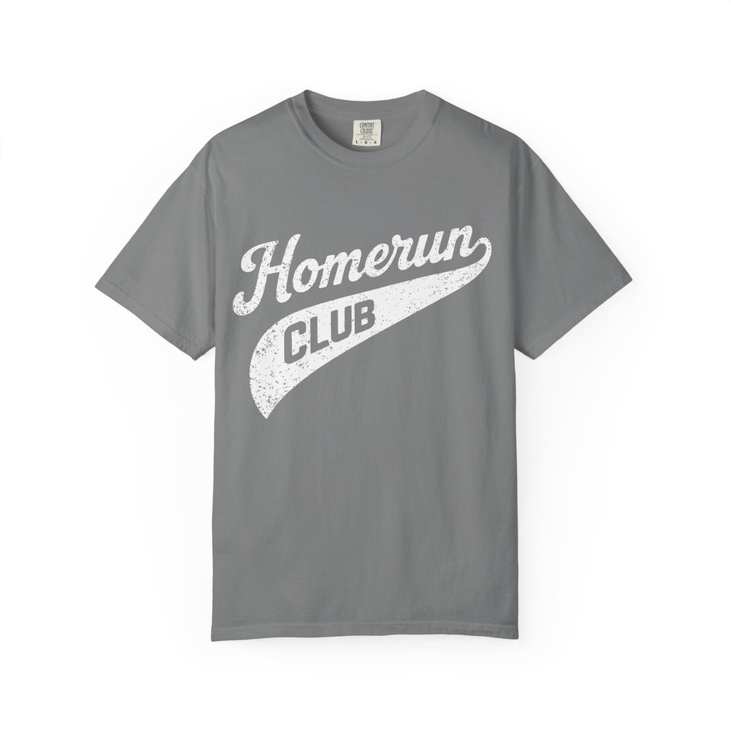 Homerun Club T-Shirt — Swing for the Fences Vintage Ballpark Tee