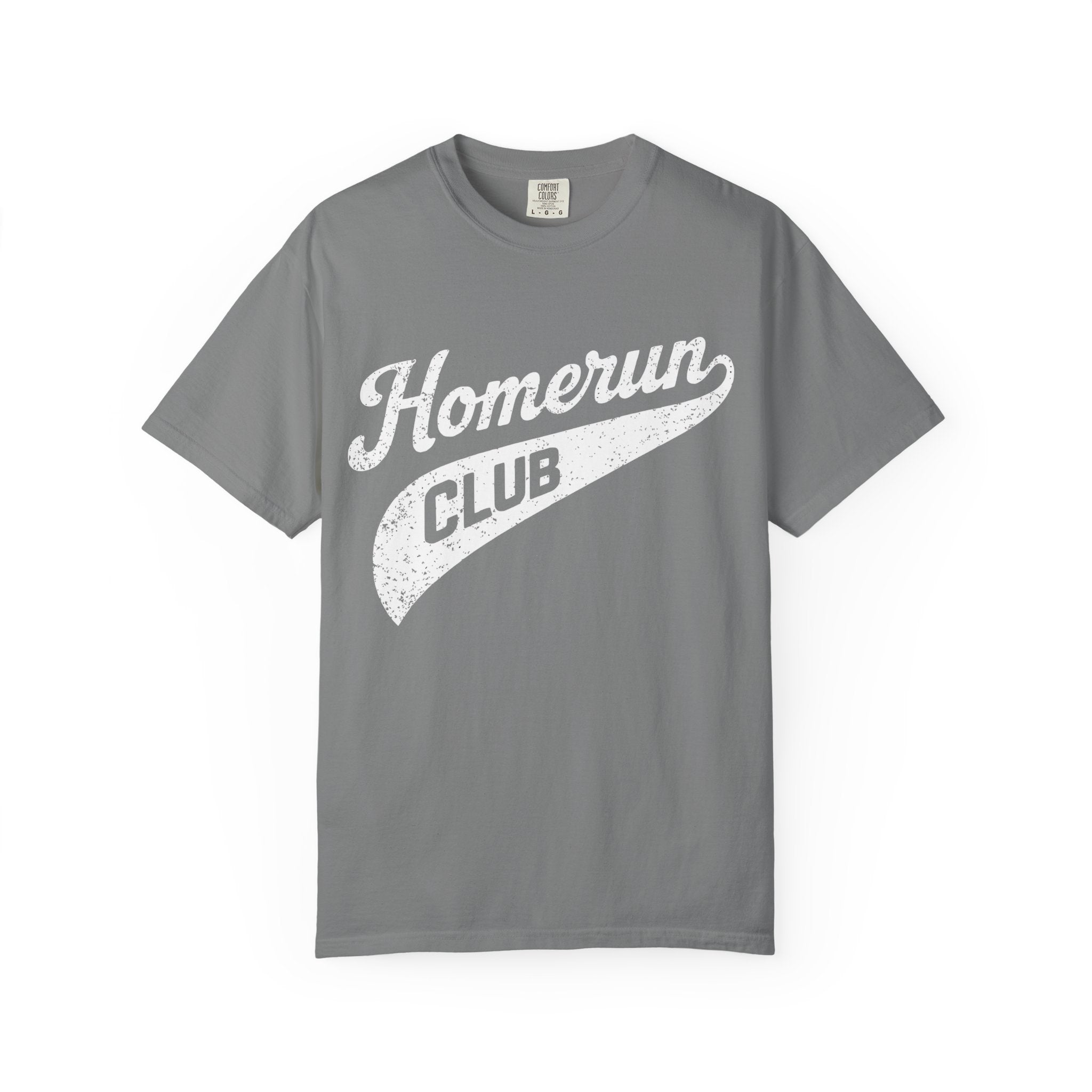 Homerun Club T-Shirt — Swing for the Fences Vintage Ballpark Tee