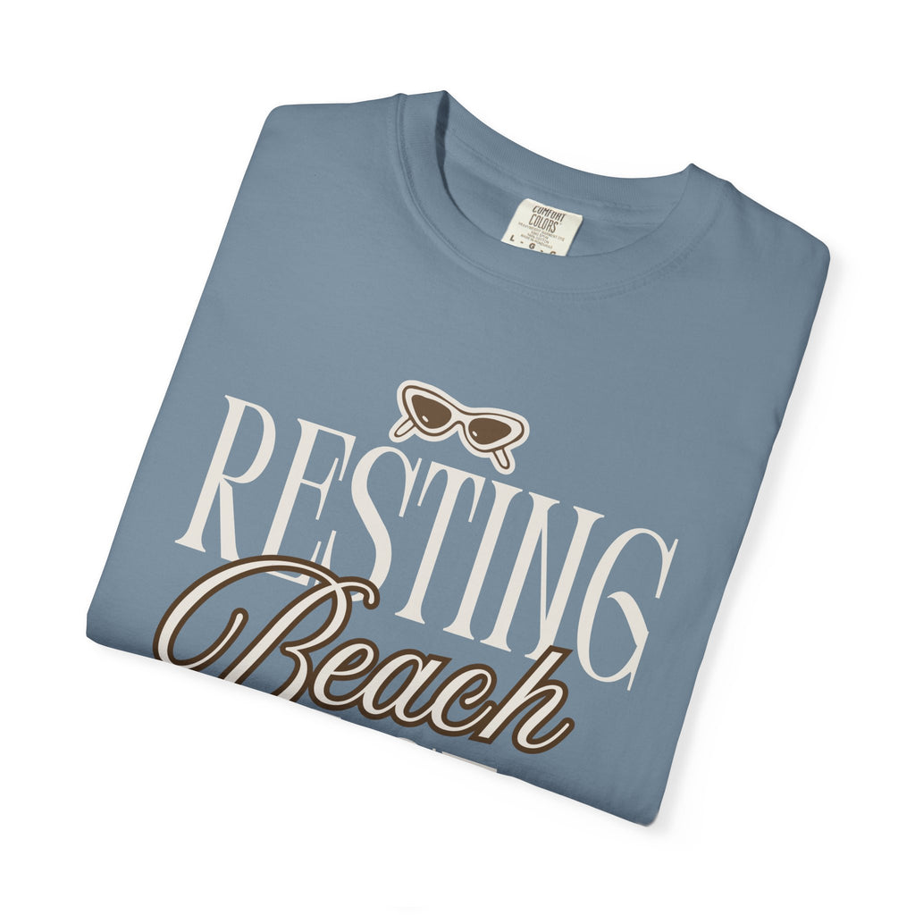 Resting Beach Face Vintage Wash T-Shirt