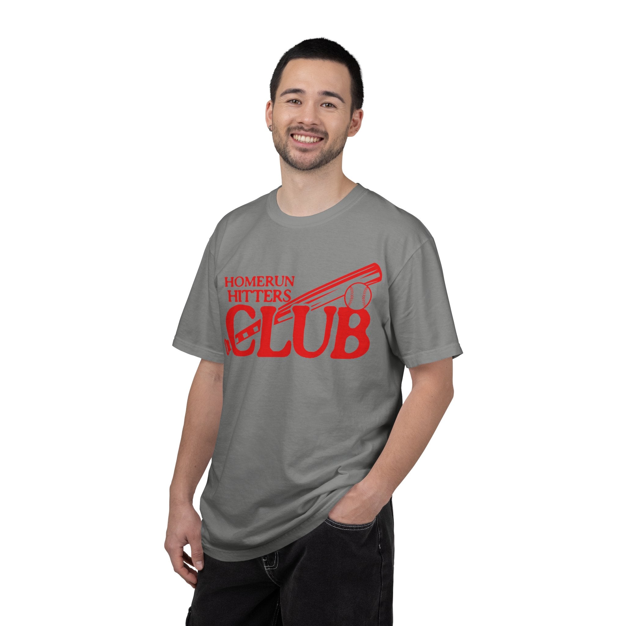 Homerun Hitters Club T-Shirt — Retro Baseball 'Touchdown!' Graphic Tee