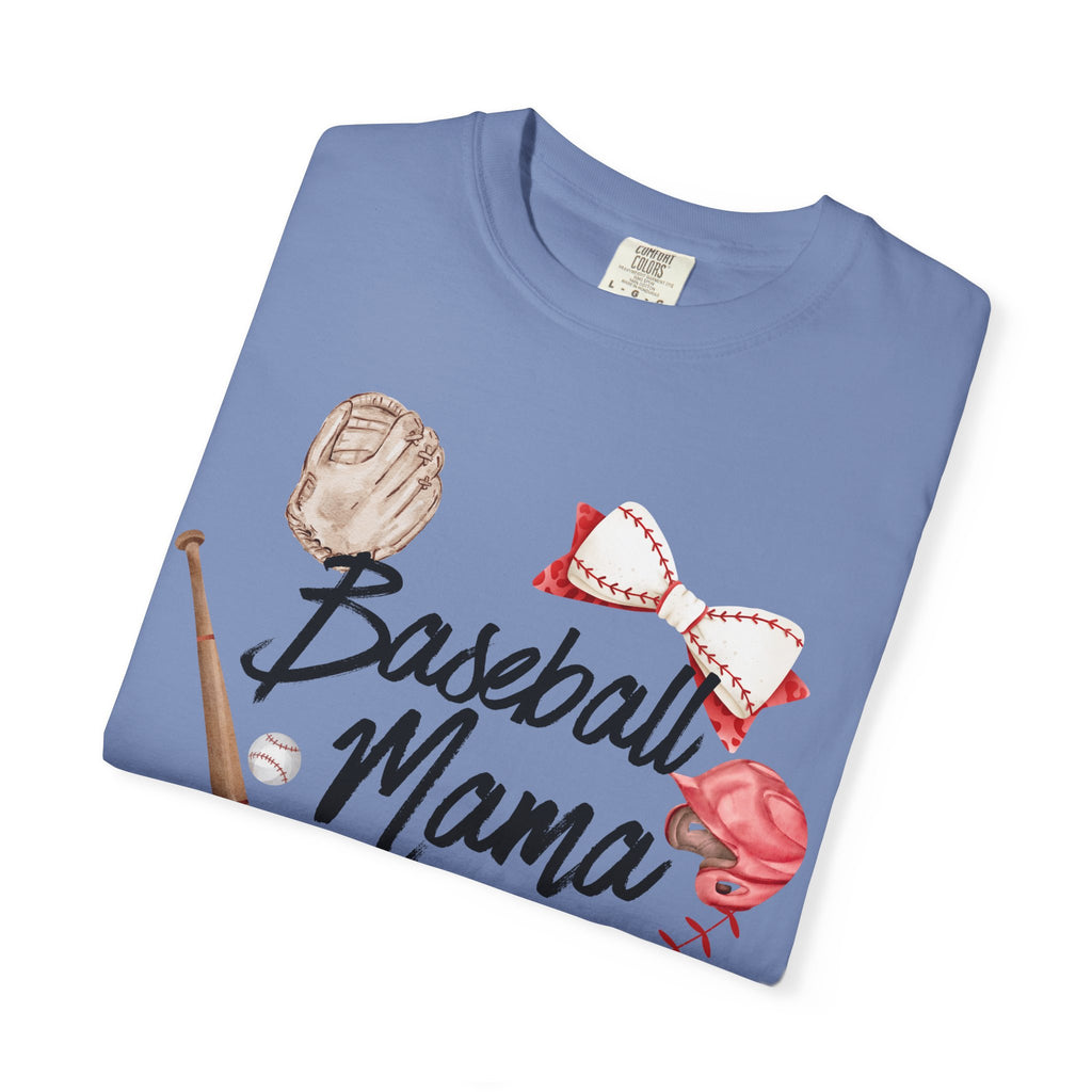 Baseball Mama T-Shirt — Soft Garment-Dyed Tee