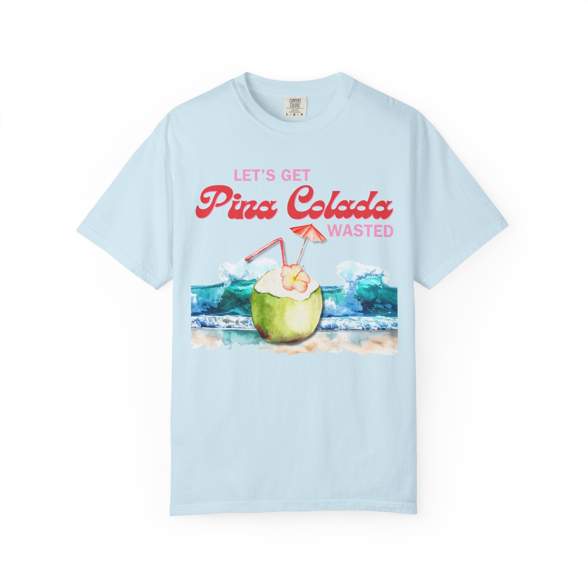 Piña Colada Wasted Vintage Wash T-Shirt