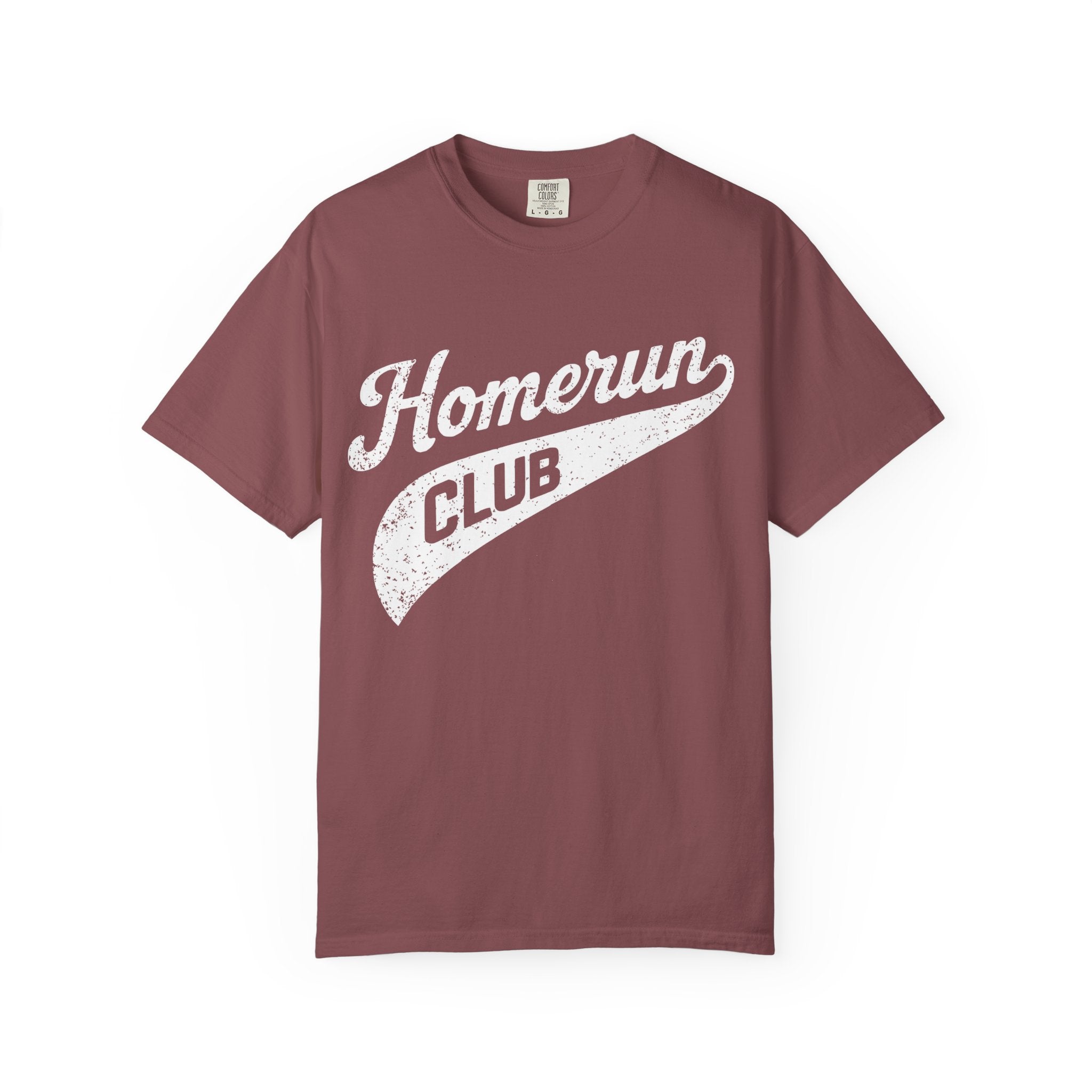 Homerun Club T-Shirt — Swing for the Fences Vintage Ballpark Tee