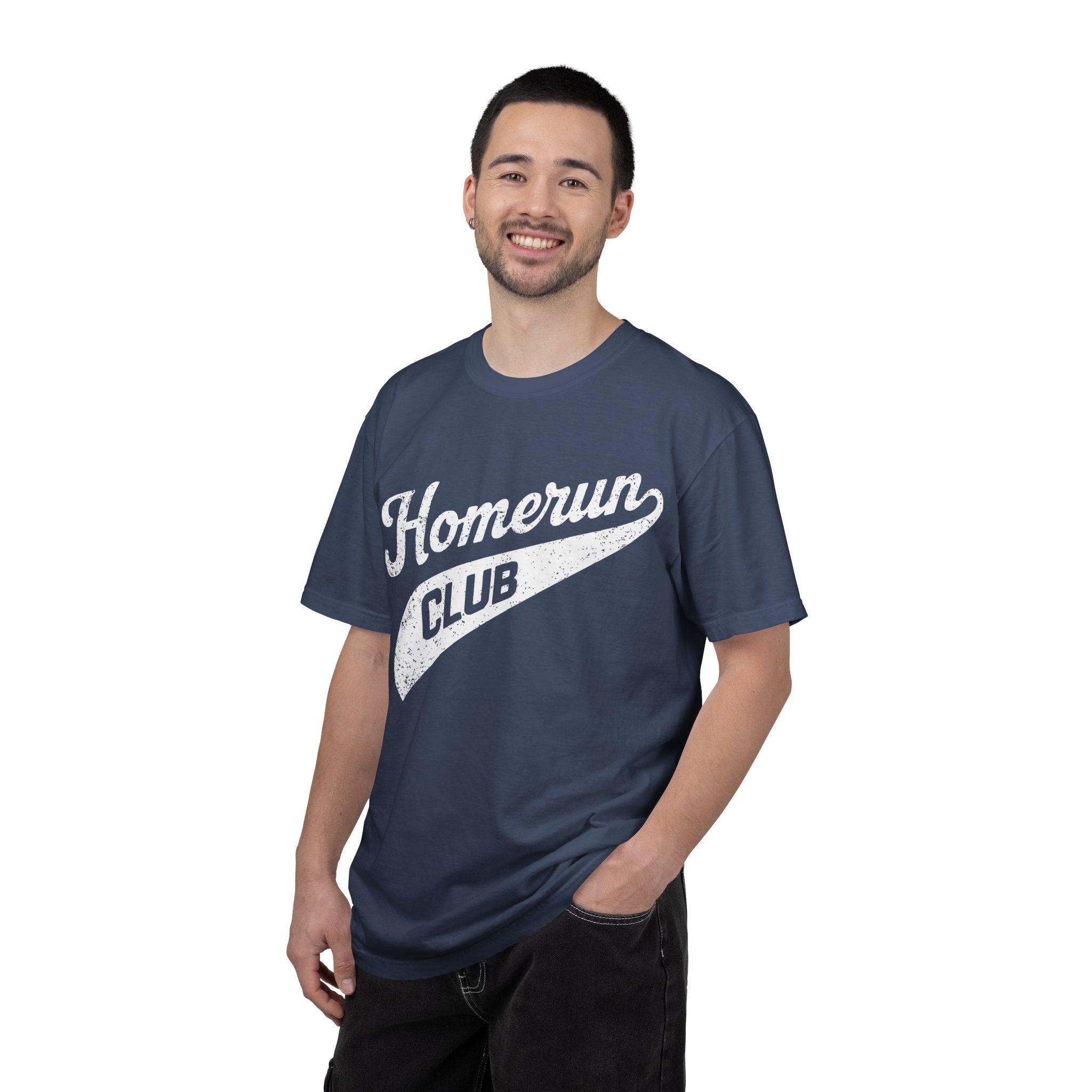 Homerun Club T-Shirt — Swing for the Fences Vintage Ballpark Tee