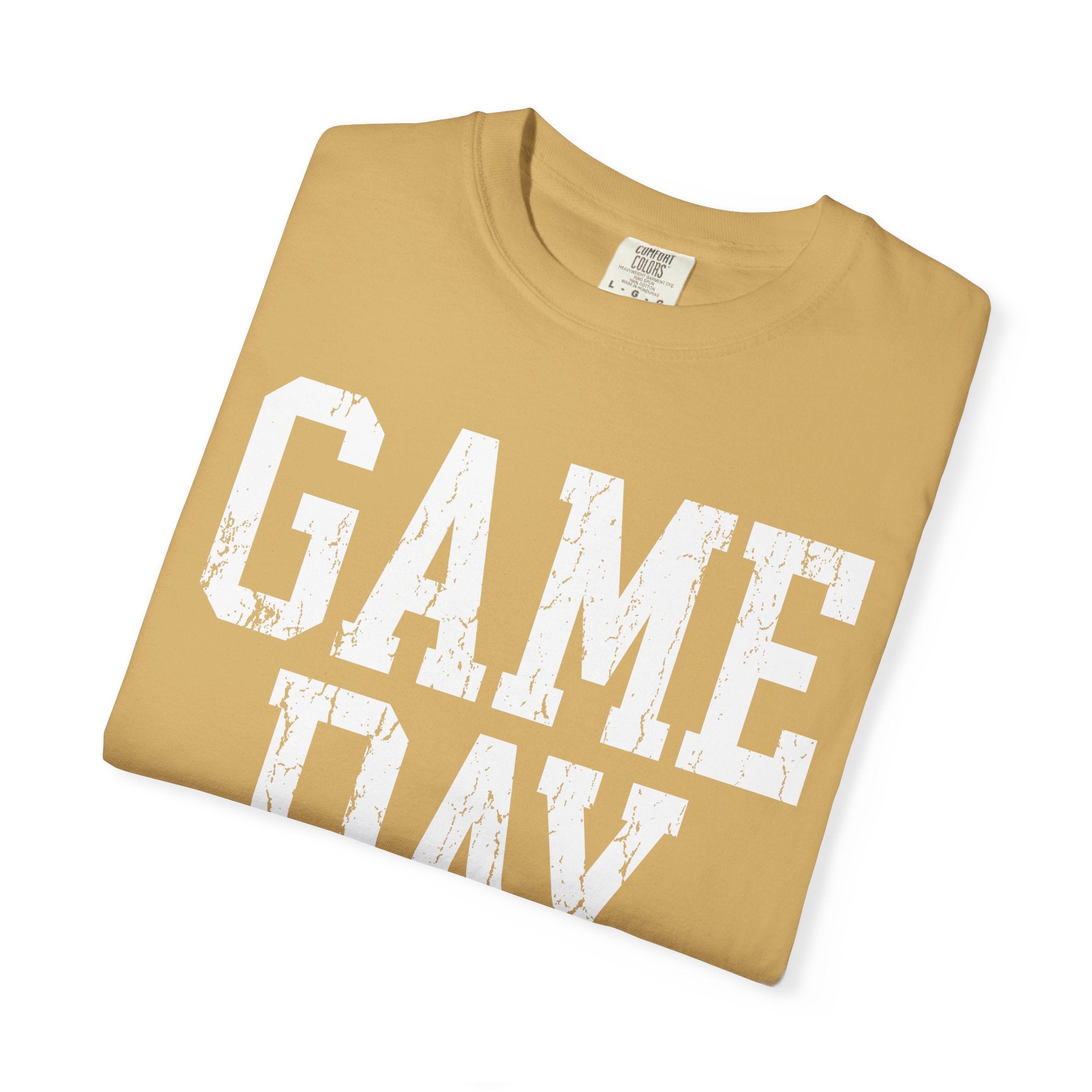 White Garment-Dyed T-Shirt — Classic Crewneck Tee