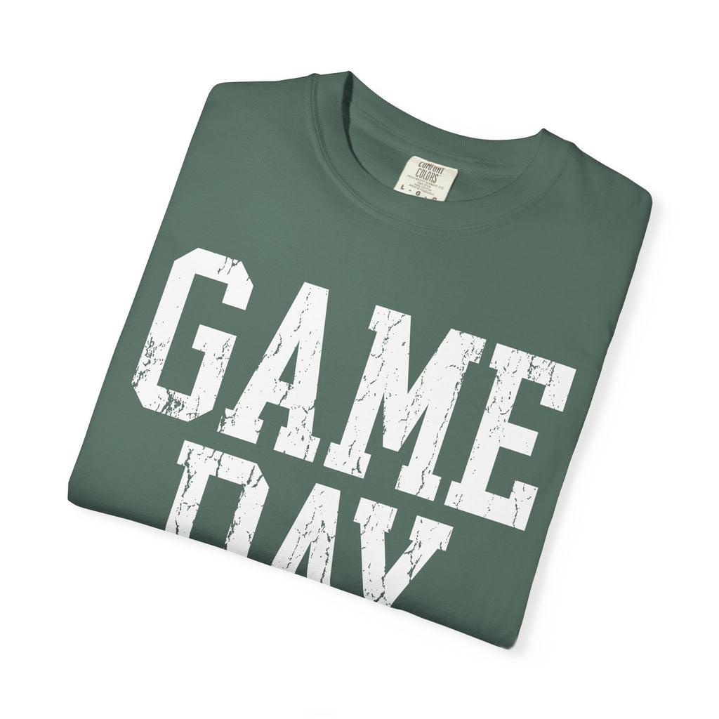 White Garment-Dyed T-Shirt — Classic Crewneck Tee