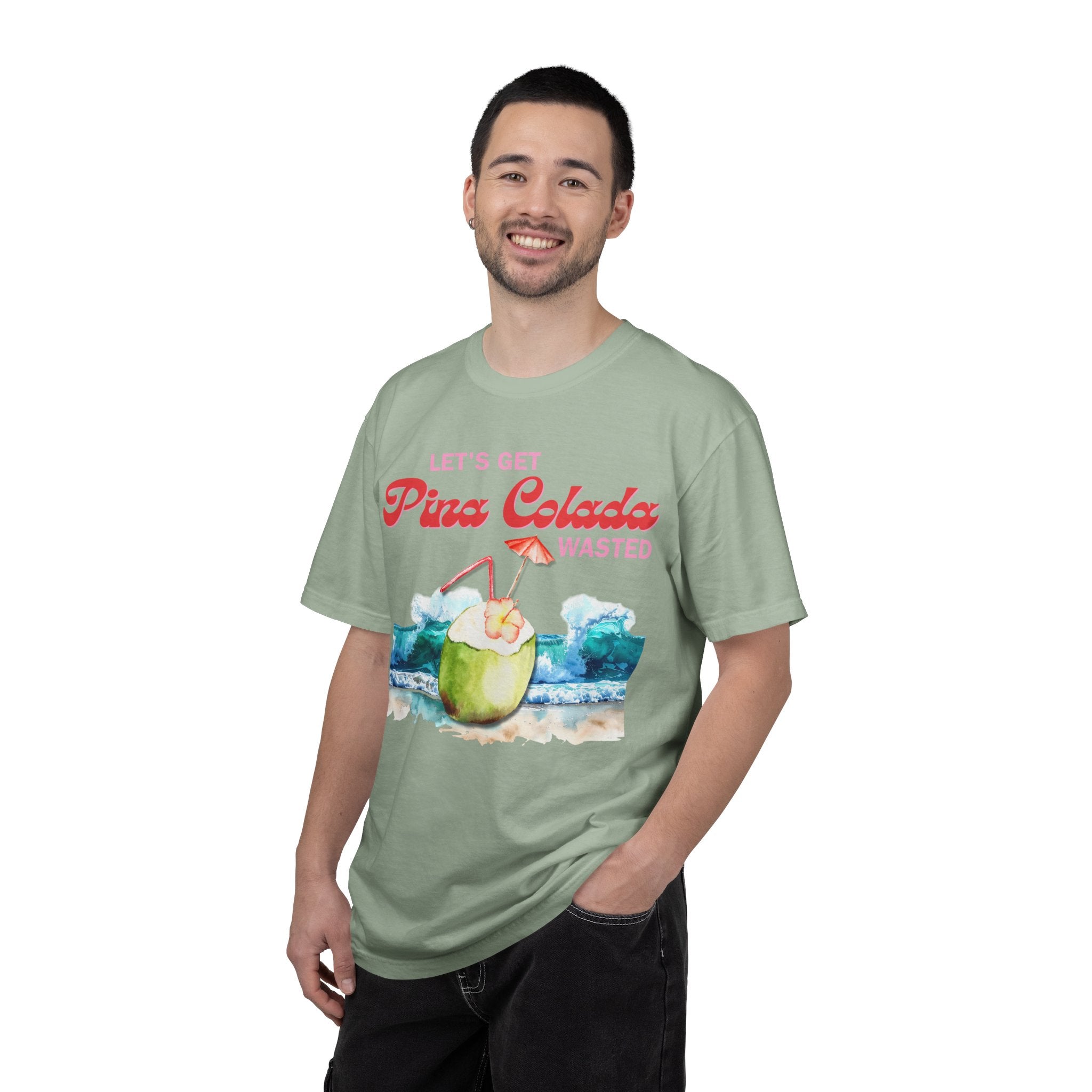 Piña Colada Wasted Vintage Wash T-Shirt
