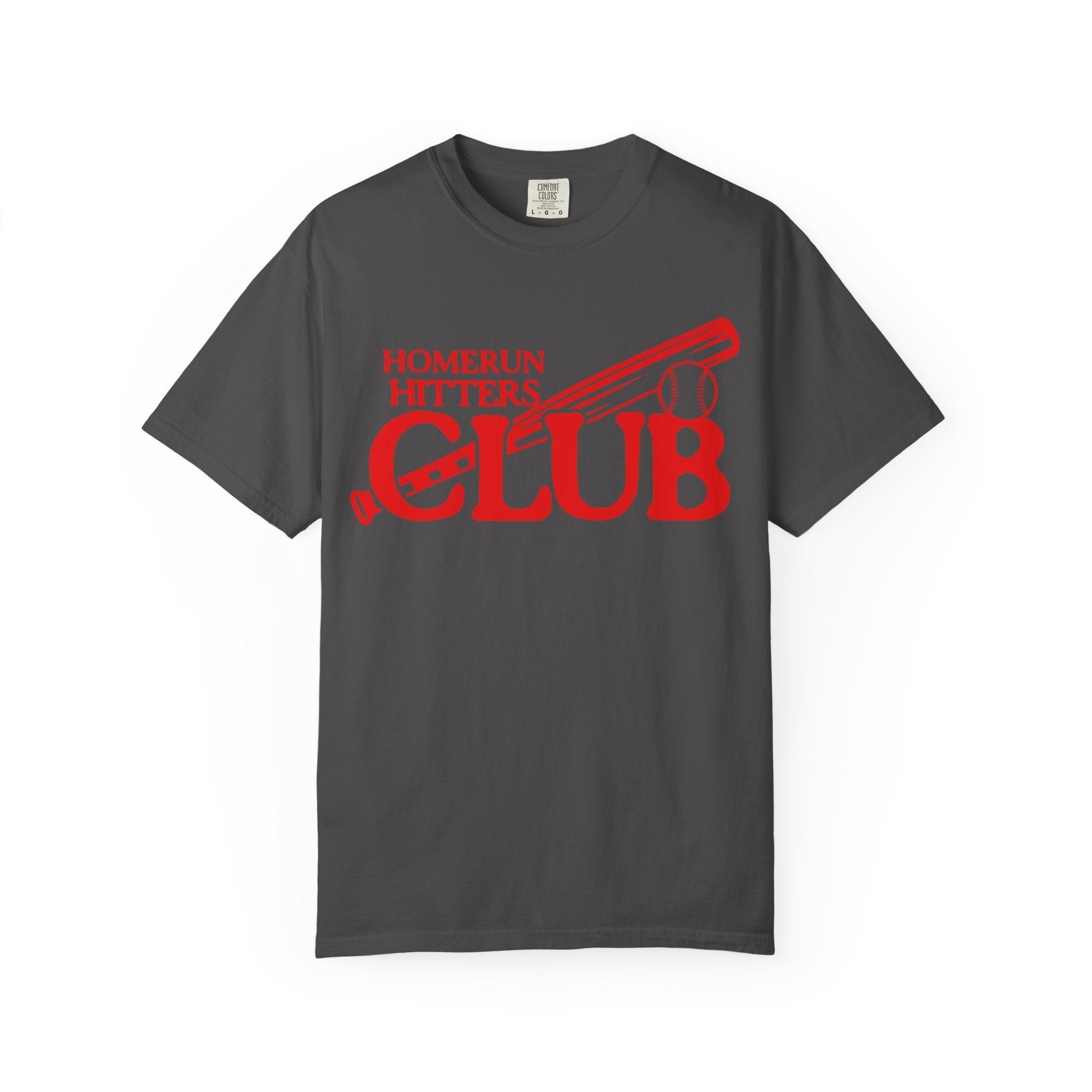 Homerun Hitters Club T-Shirt — Retro Baseball 'Touchdown!' Graphic Tee