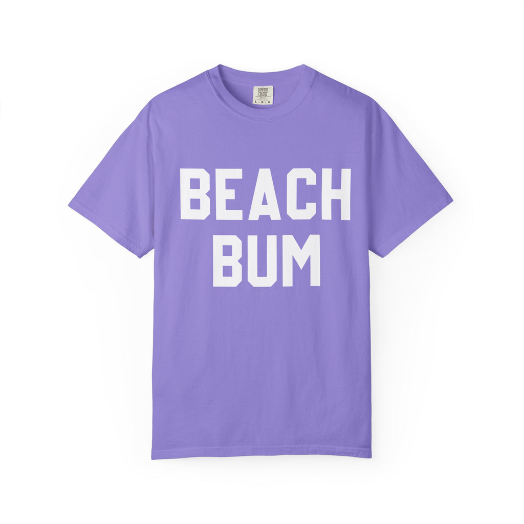 Beach Bum T-Shirt — Retro Bold Text Summer Tee