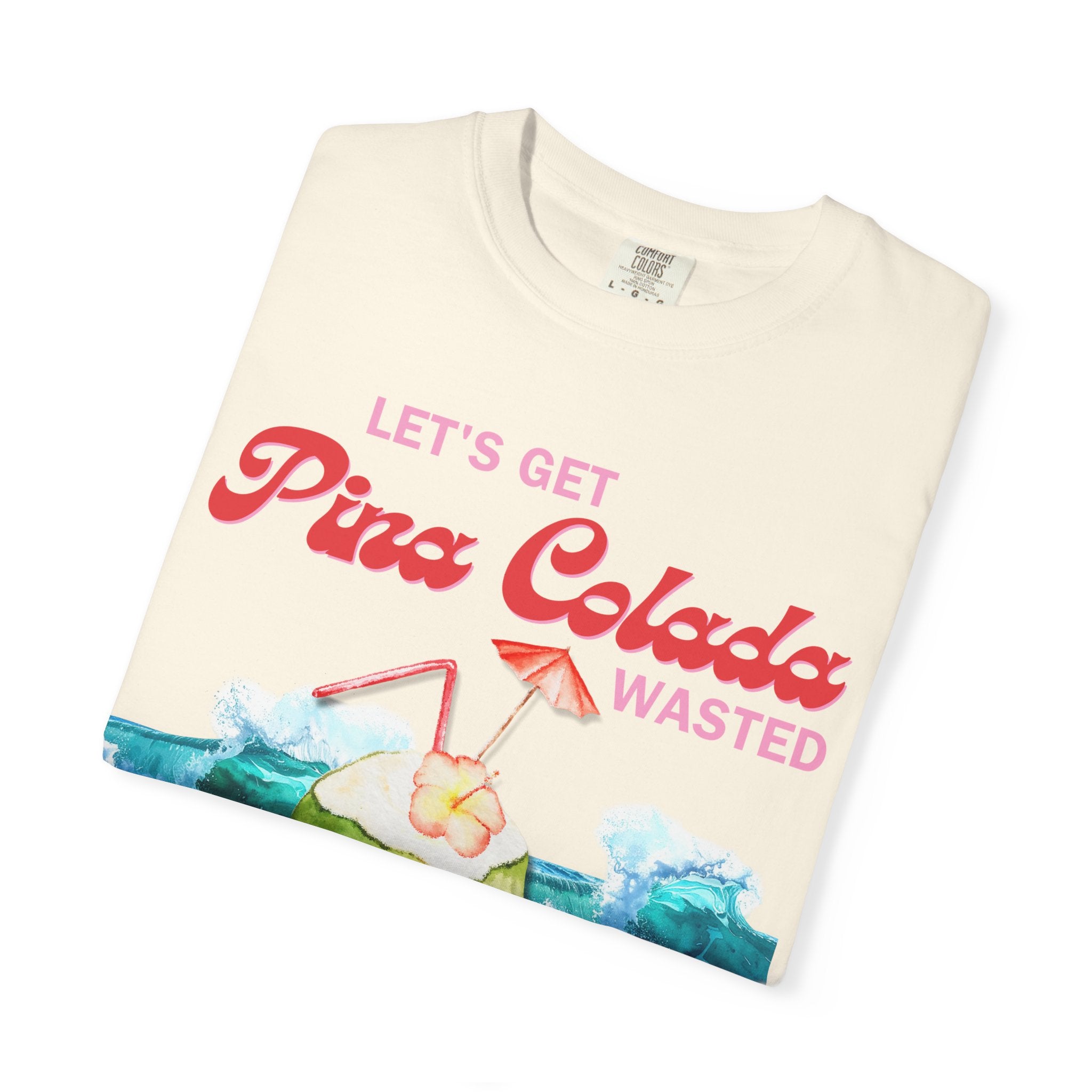 Piña Colada Wasted Vintage Wash T-Shirt