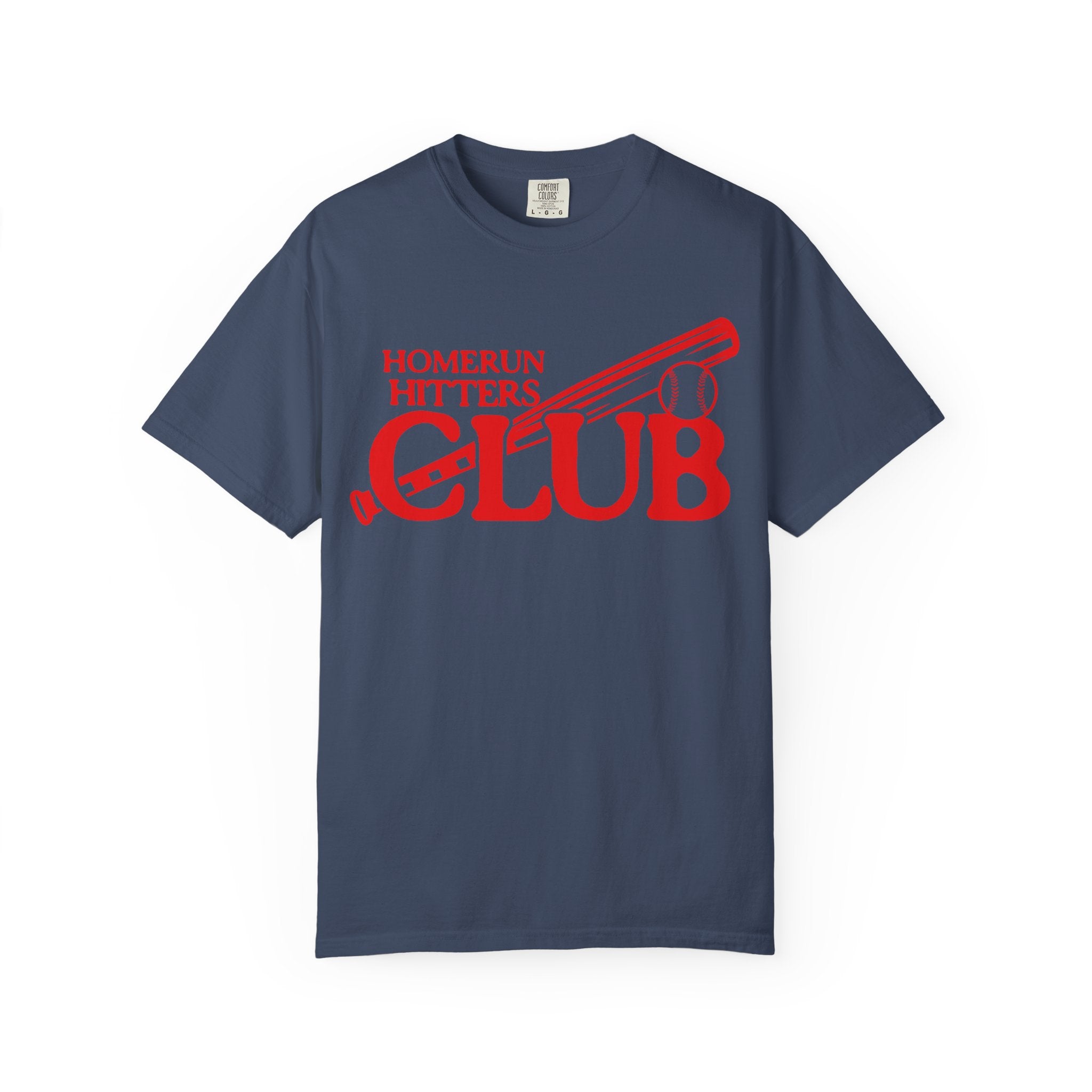 Homerun Hitters Club T-Shirt — Retro Baseball 'Touchdown!' Graphic Tee