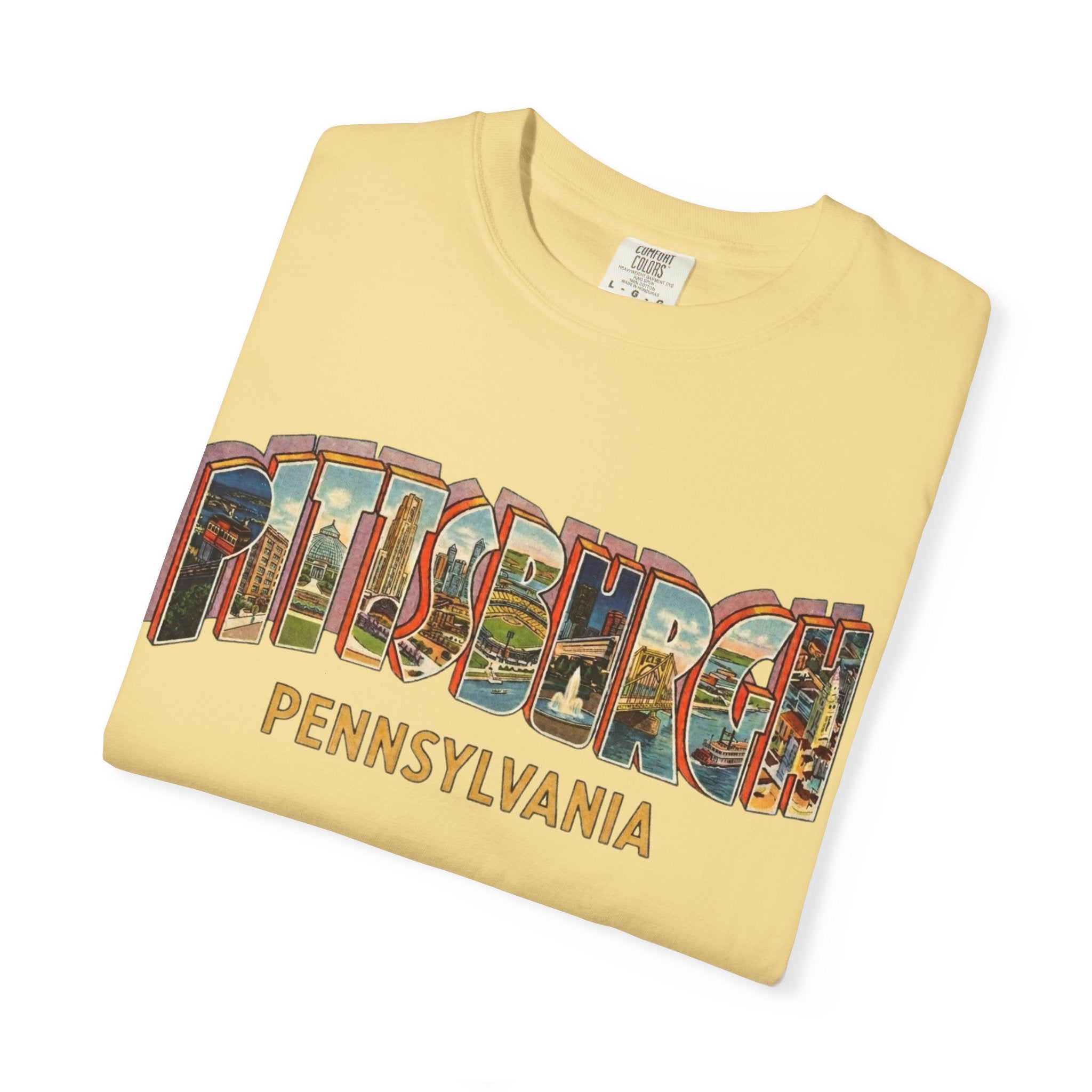 Pittsburgh Pennsylvania Vintage Postcard T-Shirt