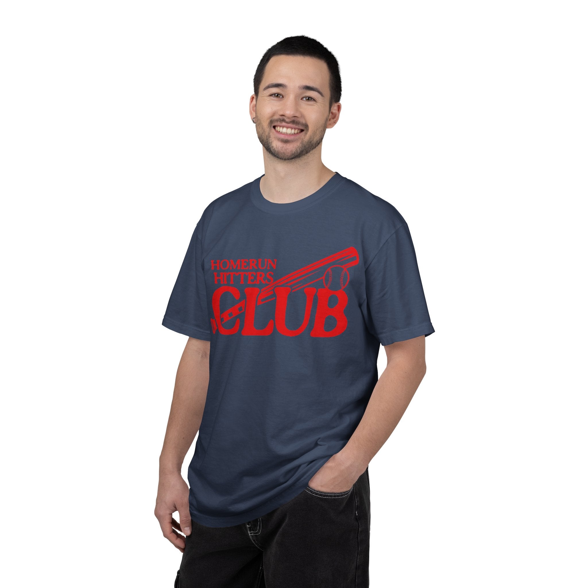 Homerun Hitters Club T-Shirt — Retro Baseball 'Touchdown!' Graphic Tee