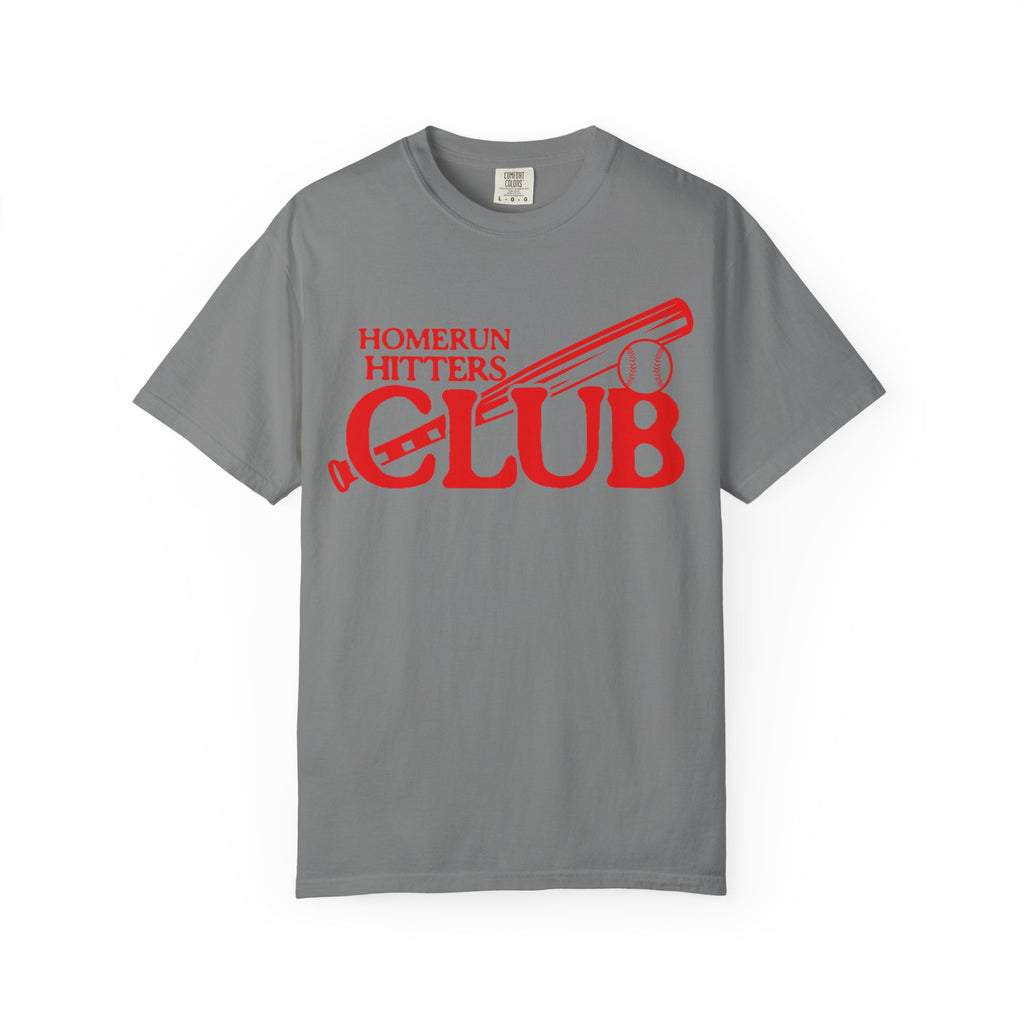 Homerun Hitters Club T-Shirt — Retro Baseball 'Touchdown!' Graphic Tee