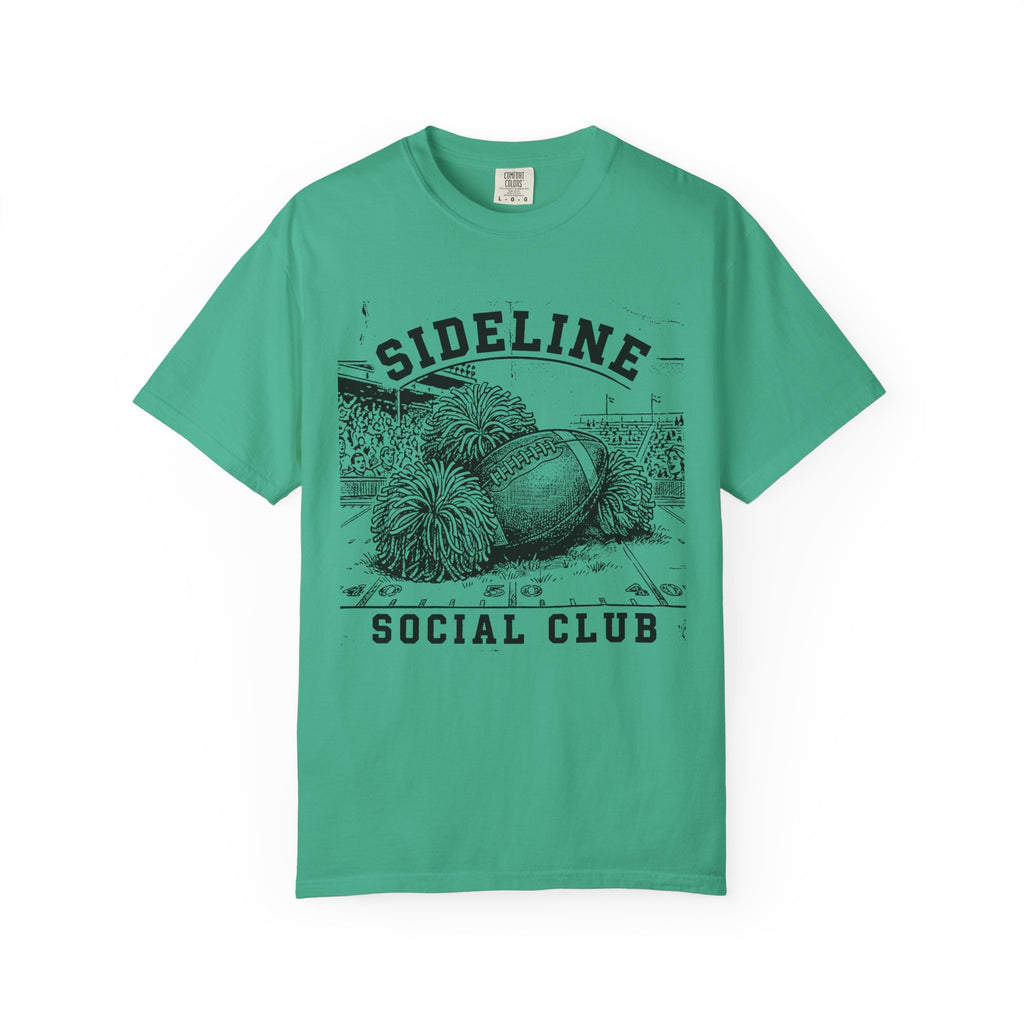Sideline Social Club Football & Pom-Poms T-Shirt