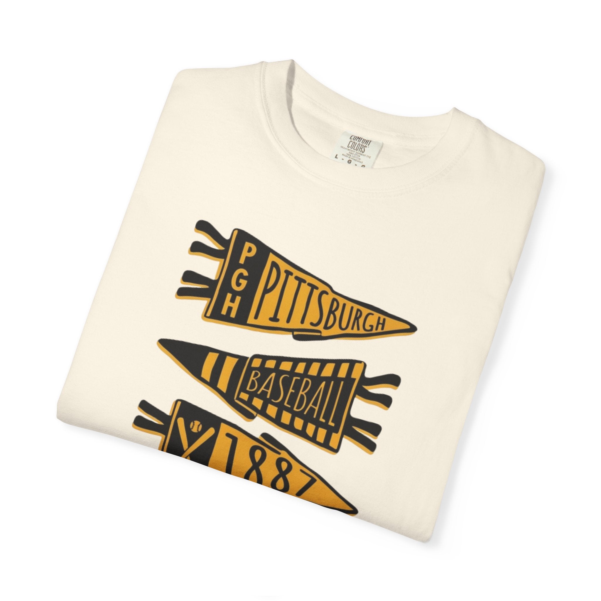 Pittsburgh Baseball Vintage Washed Tee