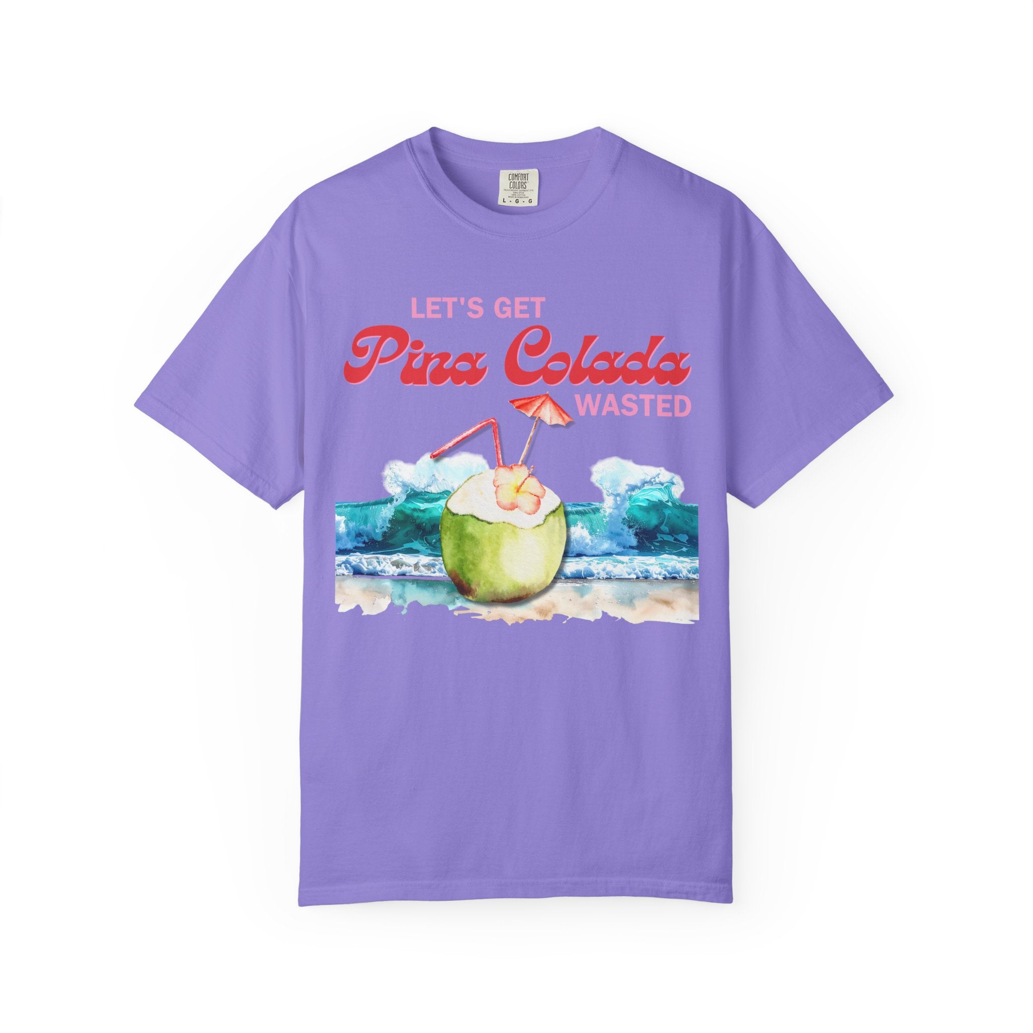Piña Colada Wasted Vintage Wash T-Shirt