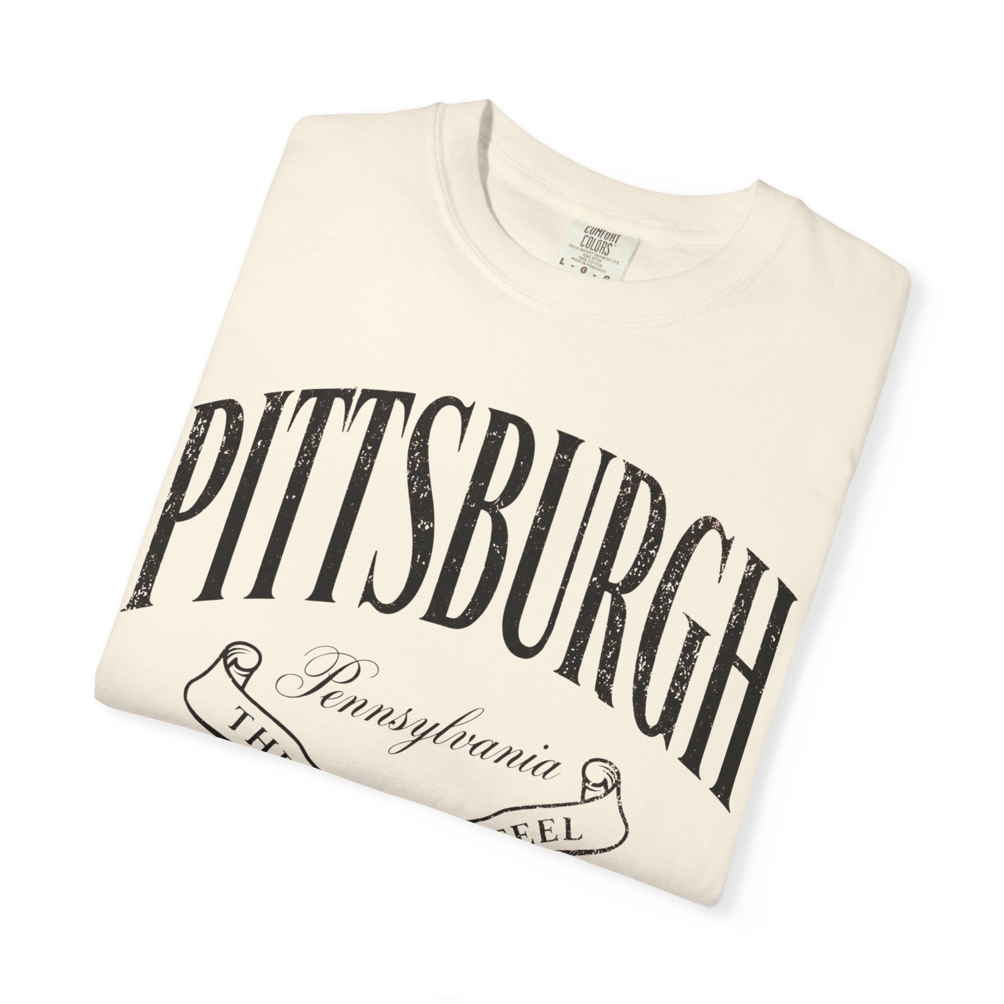 Pittsburgh Vintage Script Tee