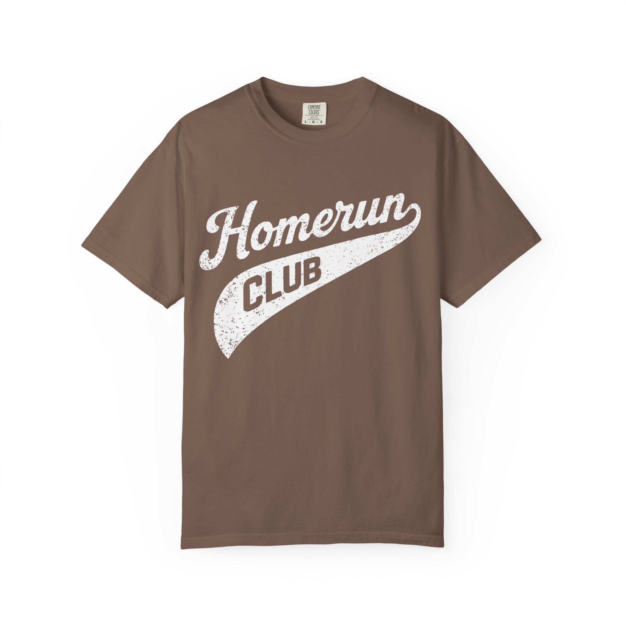 Homerun Club T-Shirt — Swing for the Fences Vintage Ballpark Tee