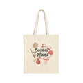 Baseball Mama Canvas Tote
