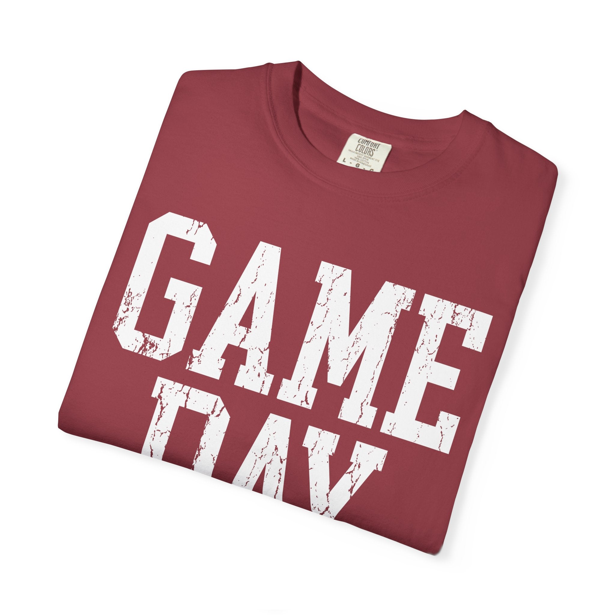 White Garment-Dyed T-Shirt — Classic Crewneck Tee