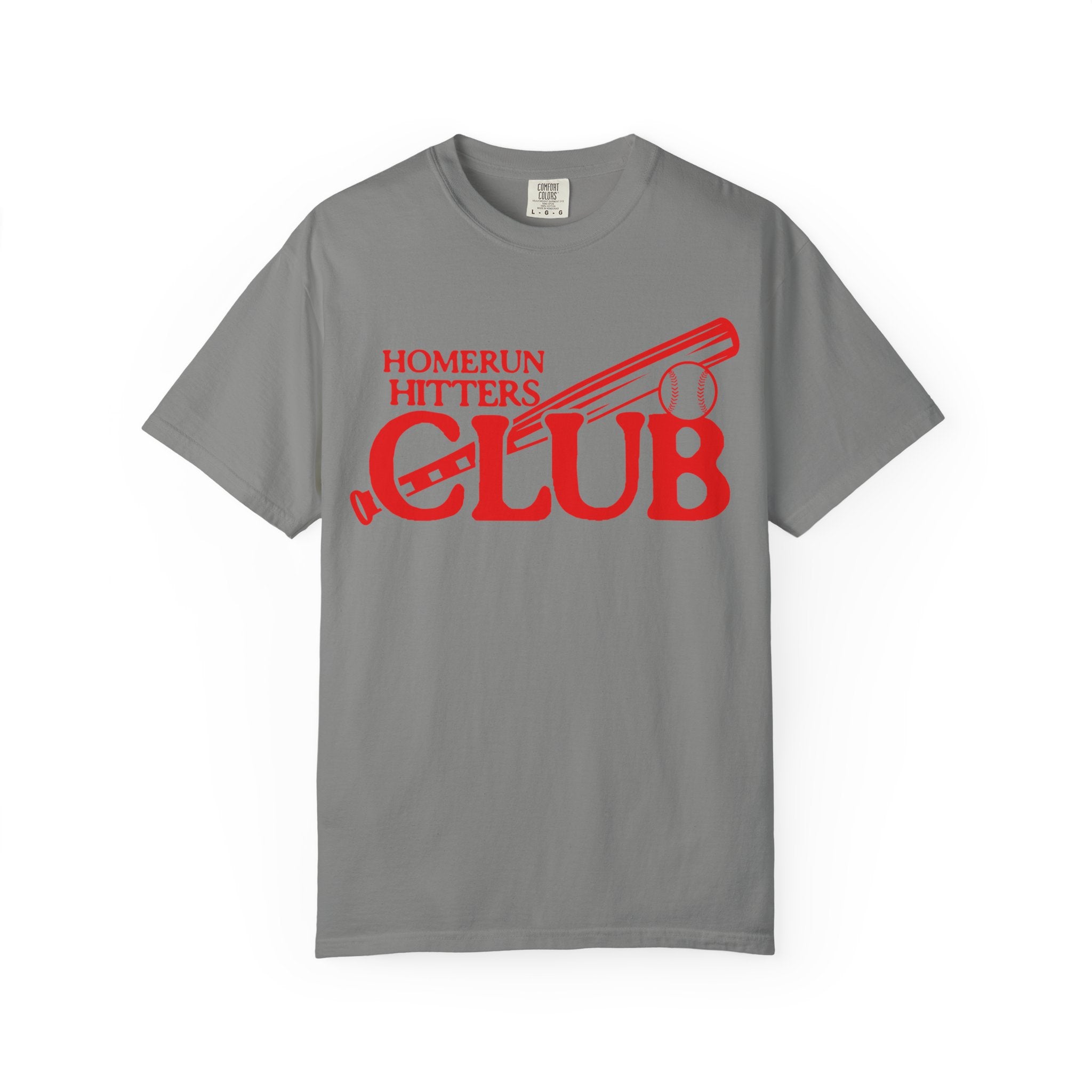 Homerun Hitters Club T-Shirt — Retro Baseball 'Touchdown!' Graphic Tee
