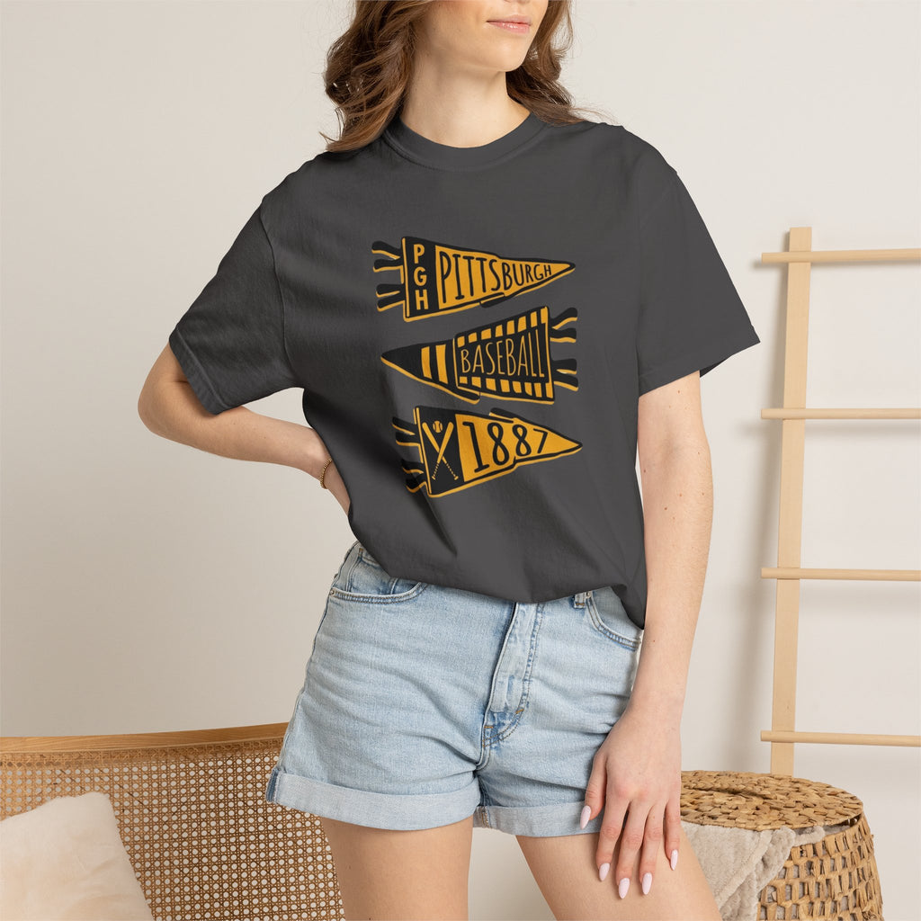 Pittsburgh Baseball Vintage Washed Tee