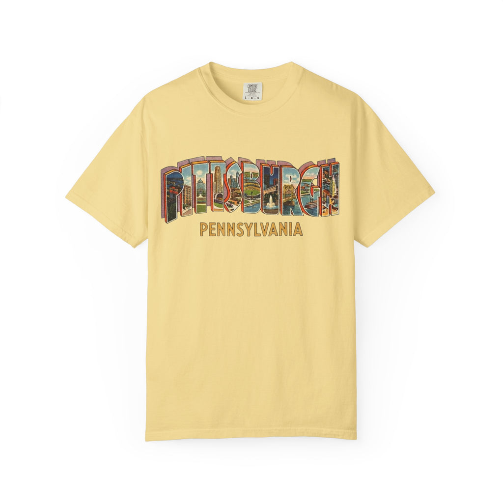 Pittsburgh Pennsylvania Vintage Postcard T-Shirt