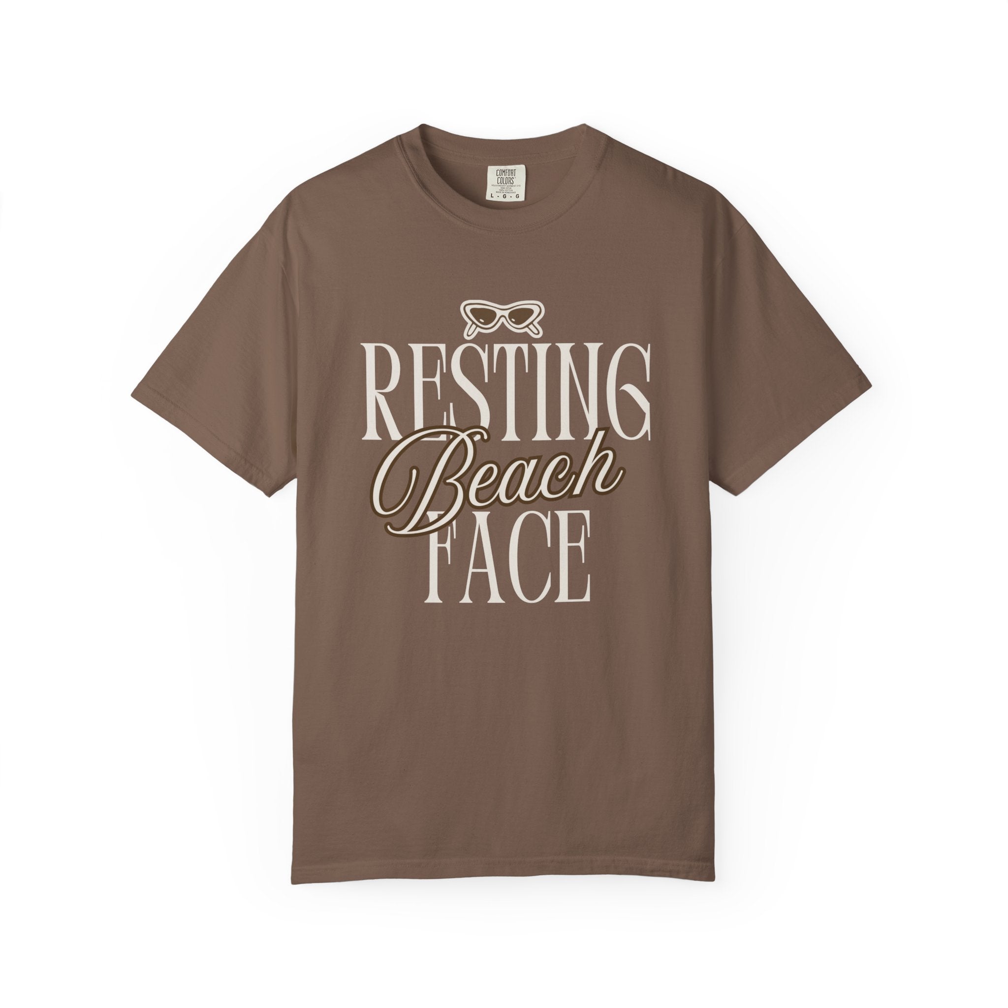 Resting Beach Face Vintage Wash T-Shirt