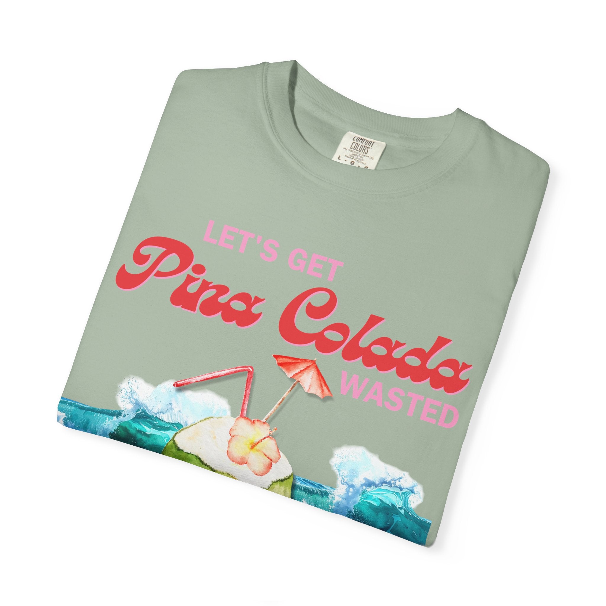 Piña Colada Wasted Vintage Wash T-Shirt