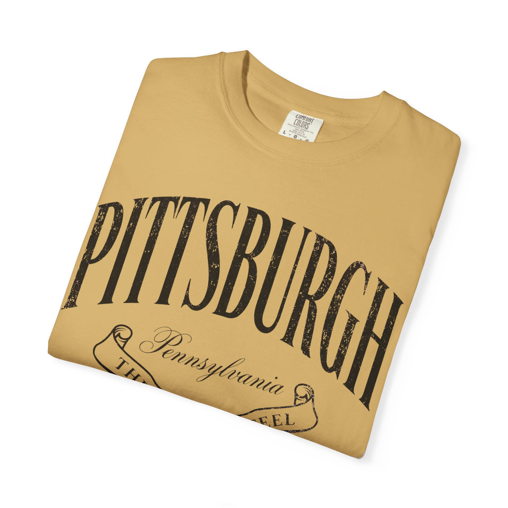 Pittsburgh Vintage Script Tee